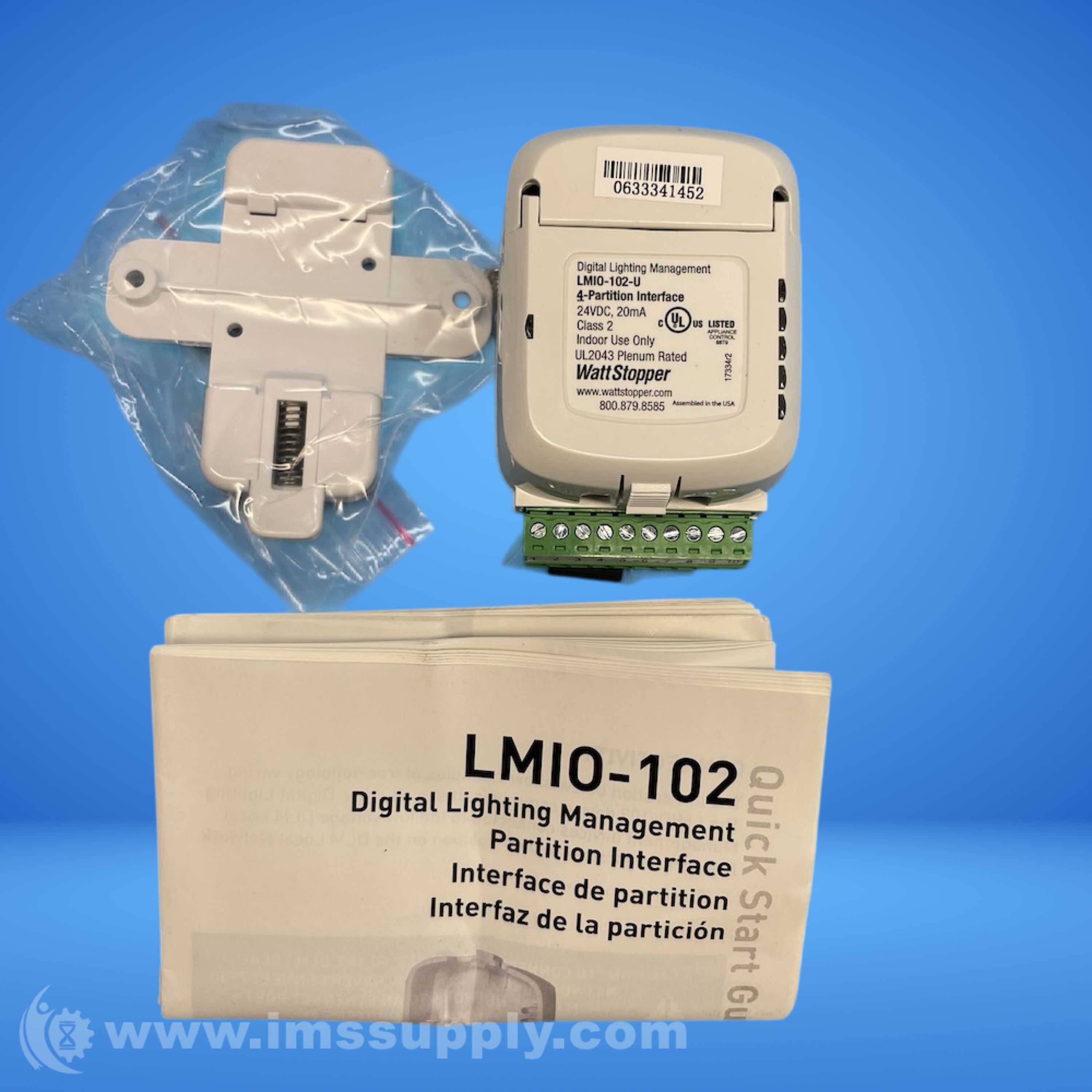 Wattstopper LMIO-102-U DLM 4-Partition Interface - IMS Supply