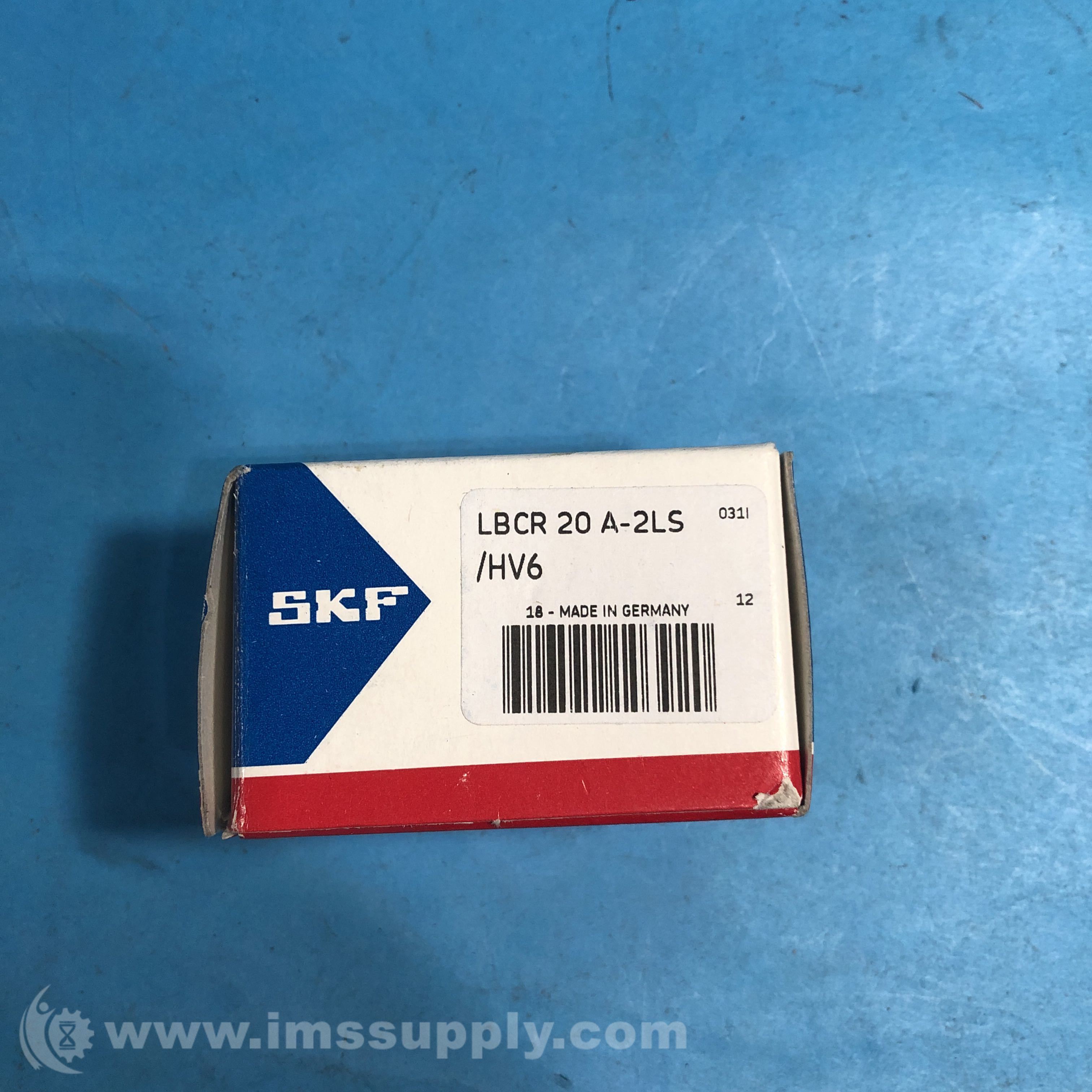 SKF LBCR 20 A2LS/HV6 Linear Ball and Roller Bushing IMS Supply