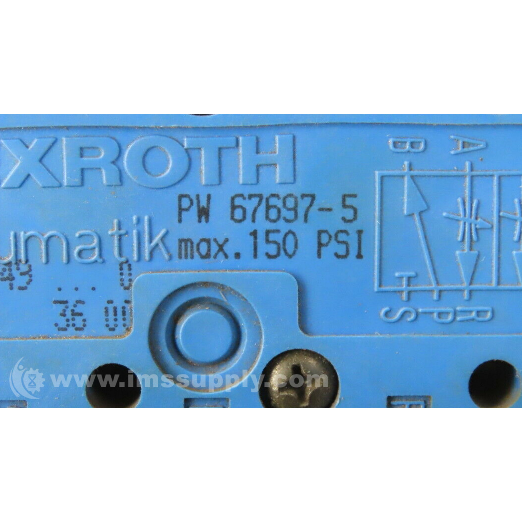 Rexroth PW 67697-5 Control Valve - IMS Supply