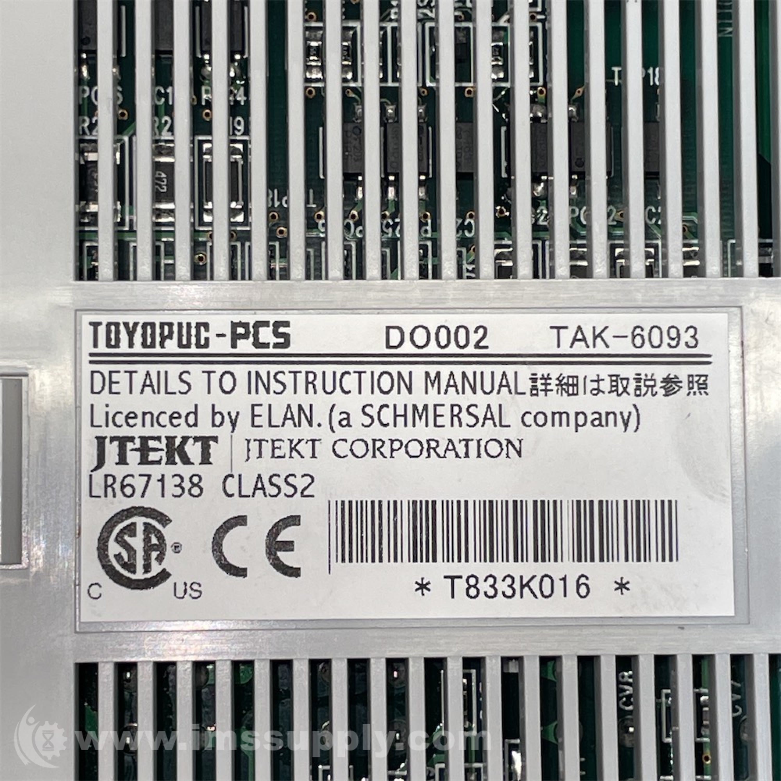 Jtekt TAK-6093 I/O Module - IMS Supply