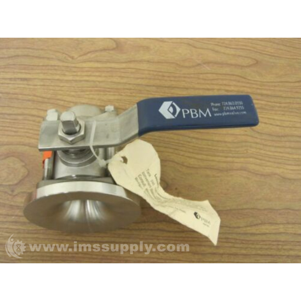 PBM, Inc. CF3M Stainless Steel FEM2 Sanitary Ball Valve IMS Supply