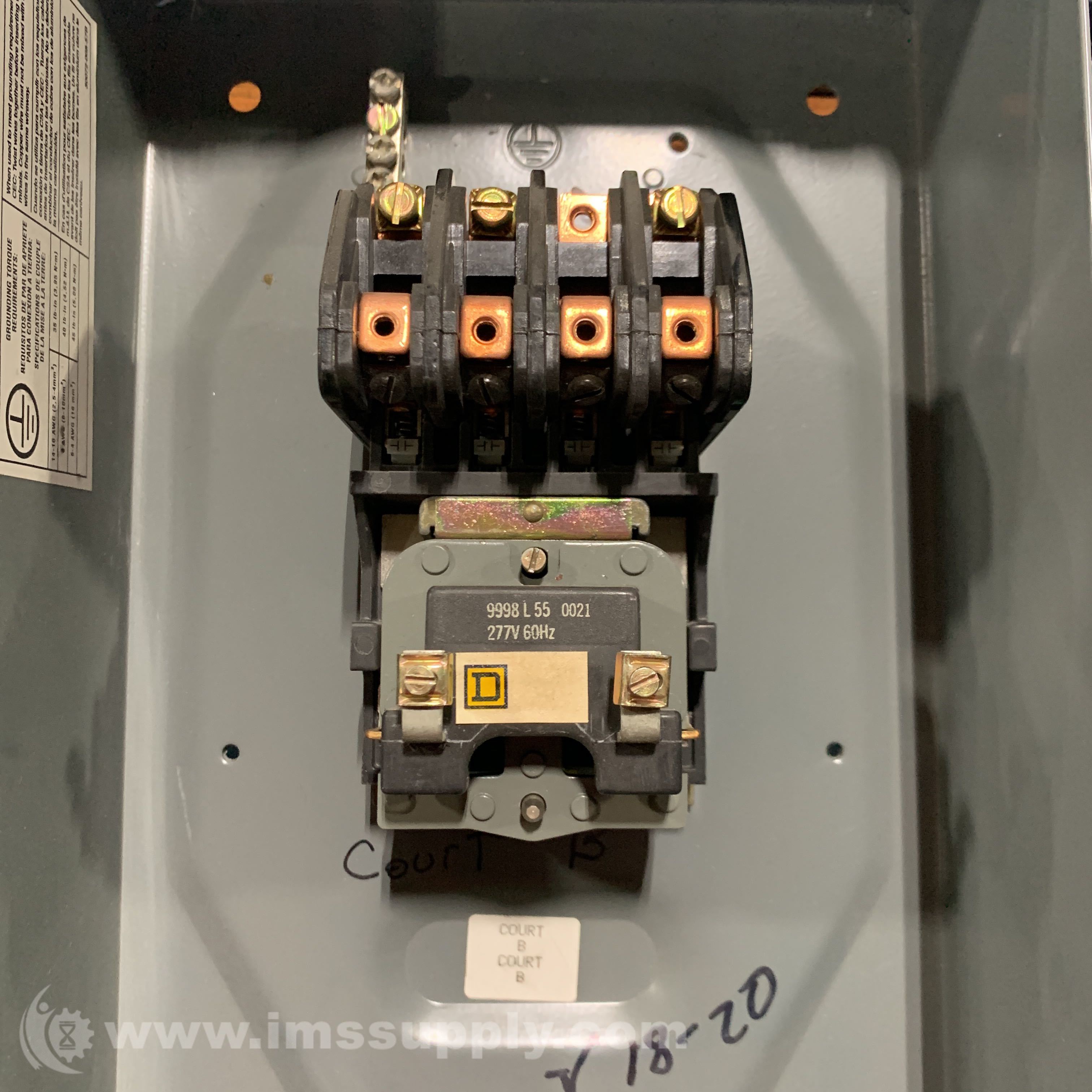 Square D Lighting Contactor 8903 Shelly Lighting