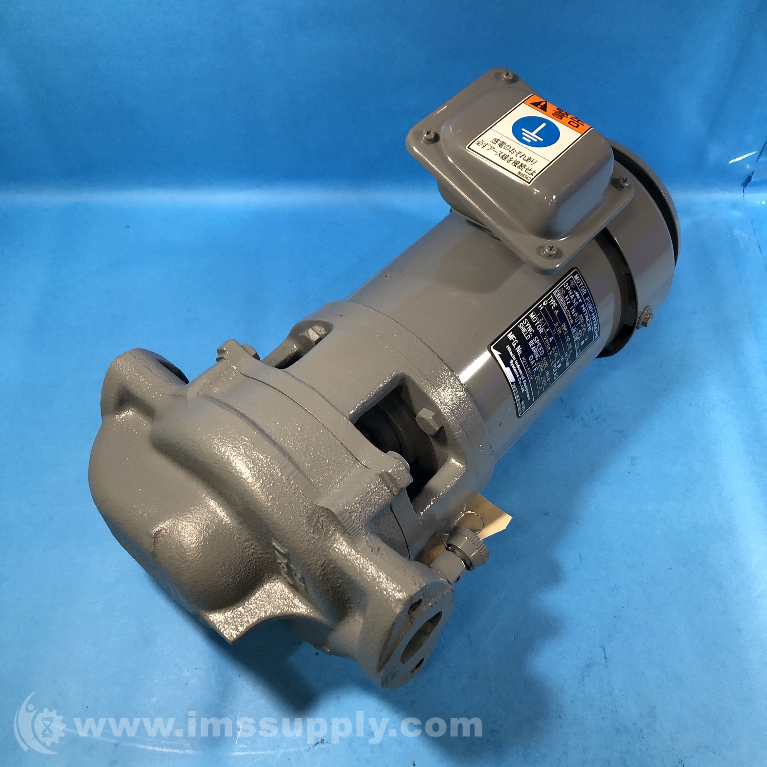 Hitachi JL 25P2-60.25 K 3-Phase Jet Motor Pump, 200/220V - IMS Supply