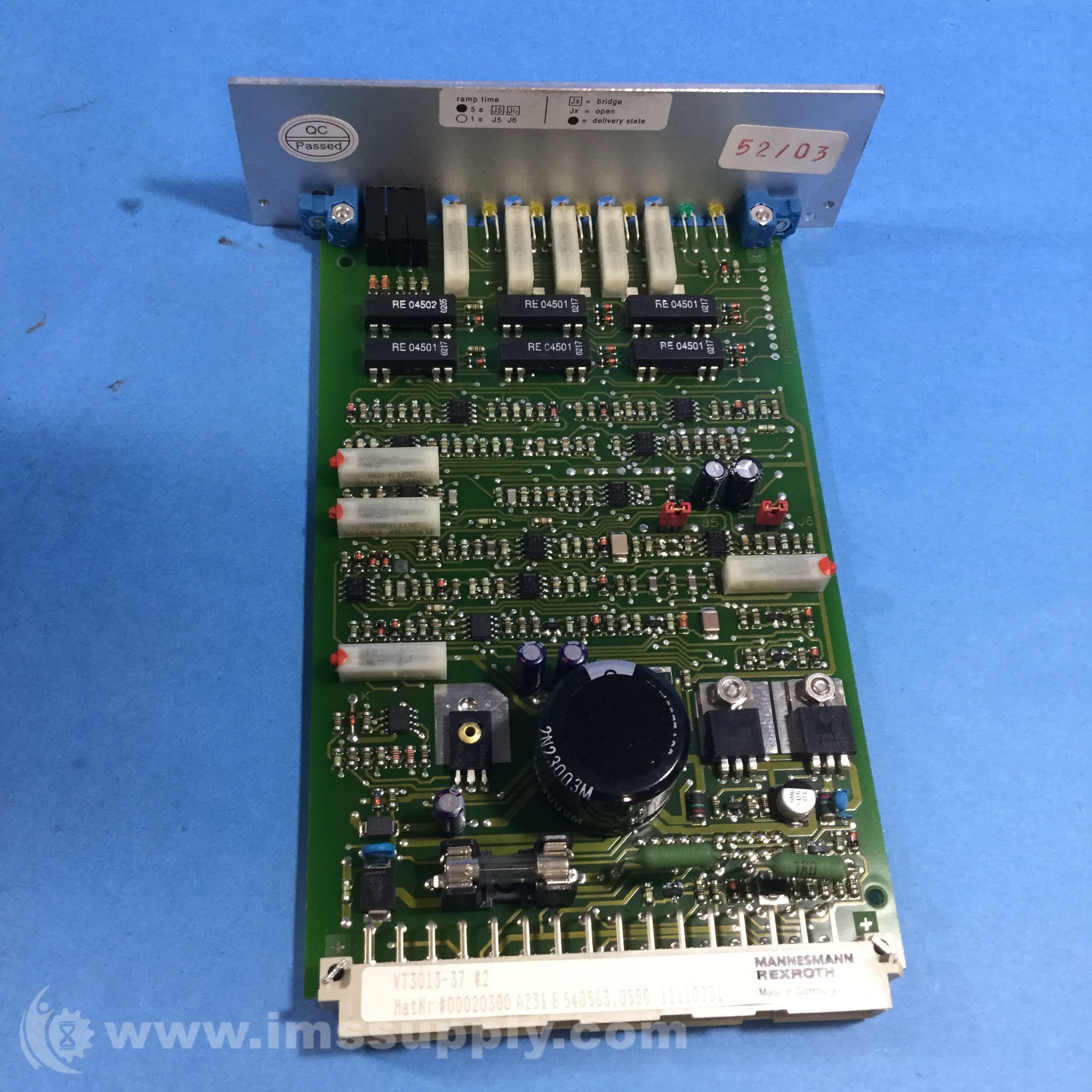 Rexroth VT301337, Amplifier Card Module IMS Supply
