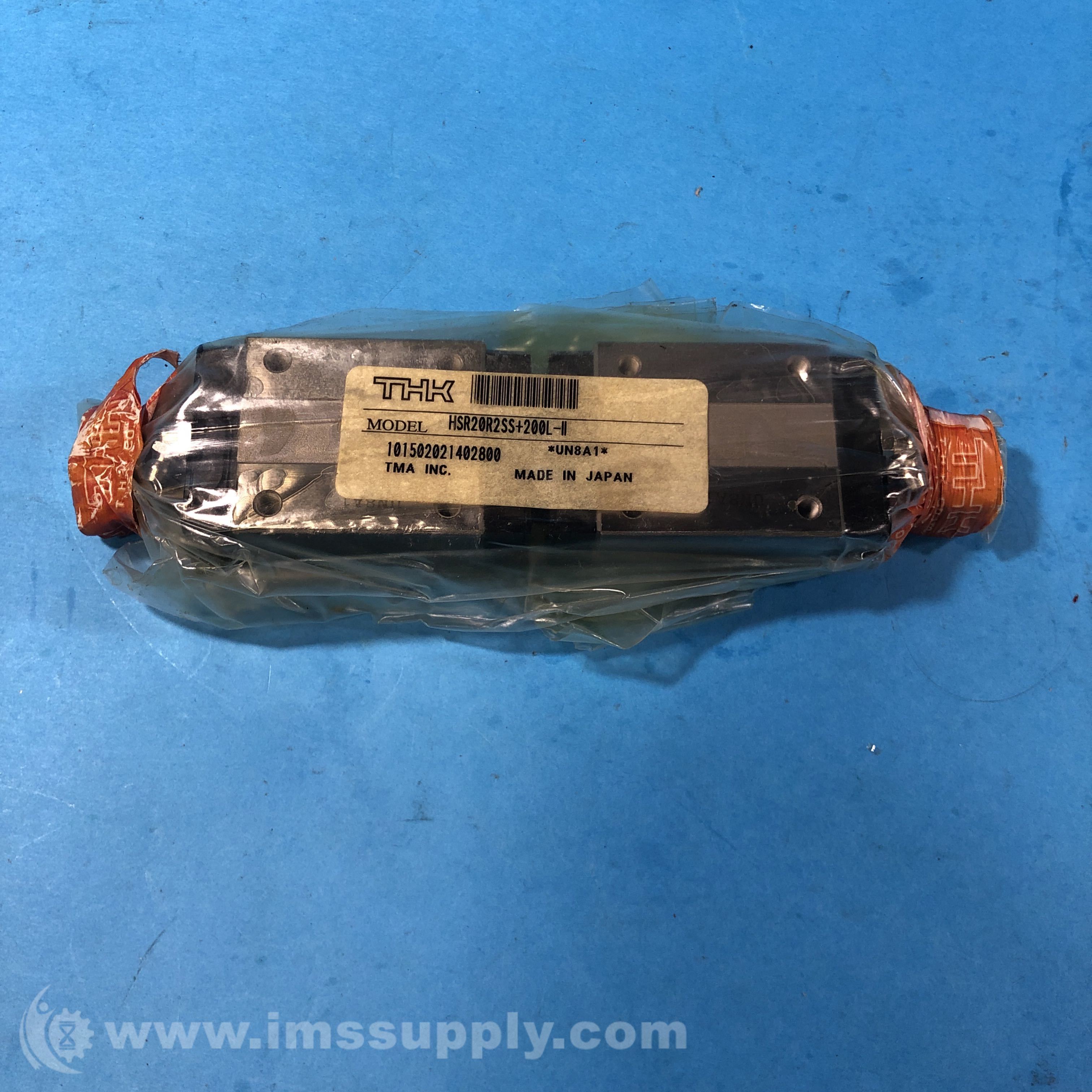 THK HSR20R2SS+200LII Linear Motion Block and Rail IMS Supply