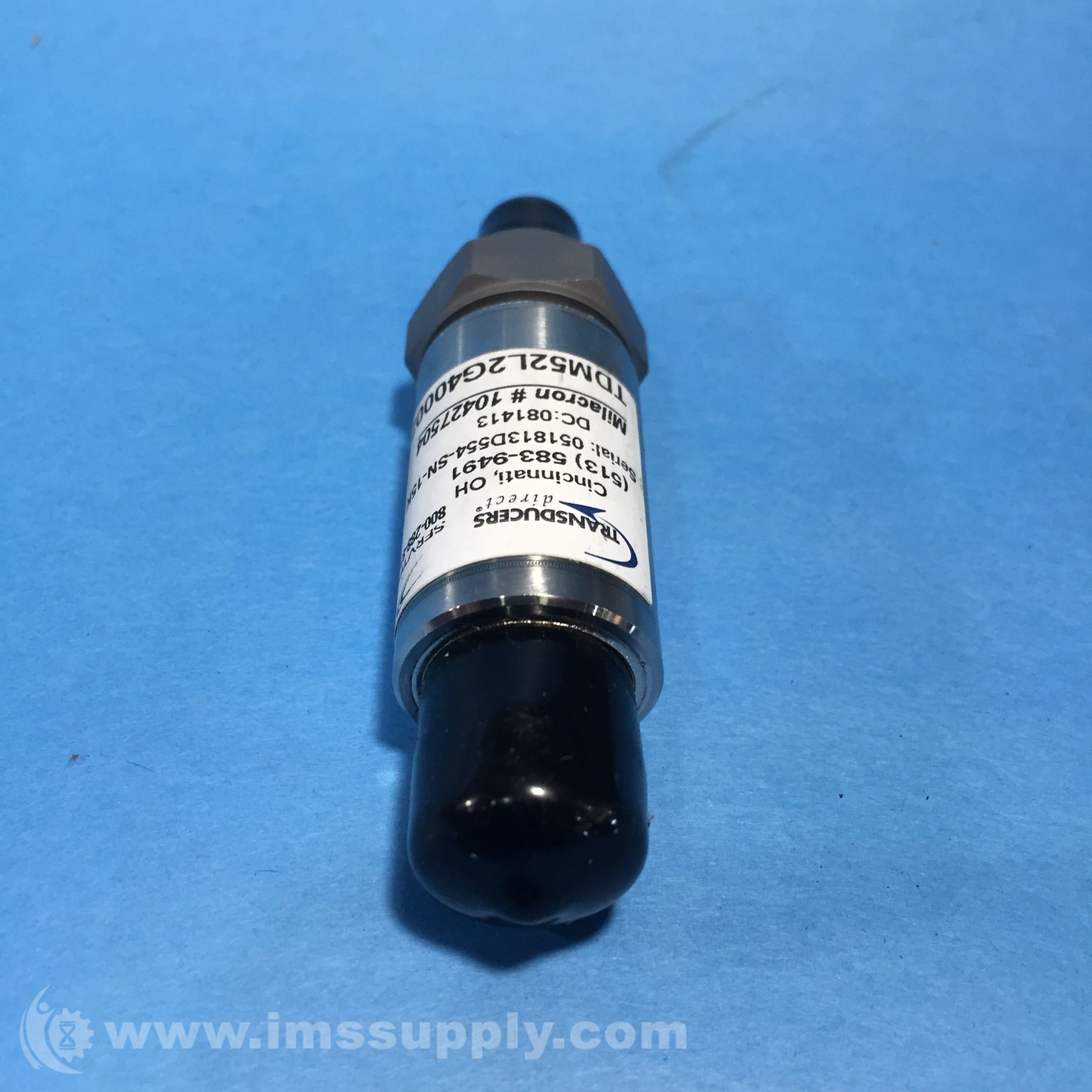 Transducers Direct TDM52L2G400021S003-SN-15K Pressure Transducer - IMS ...