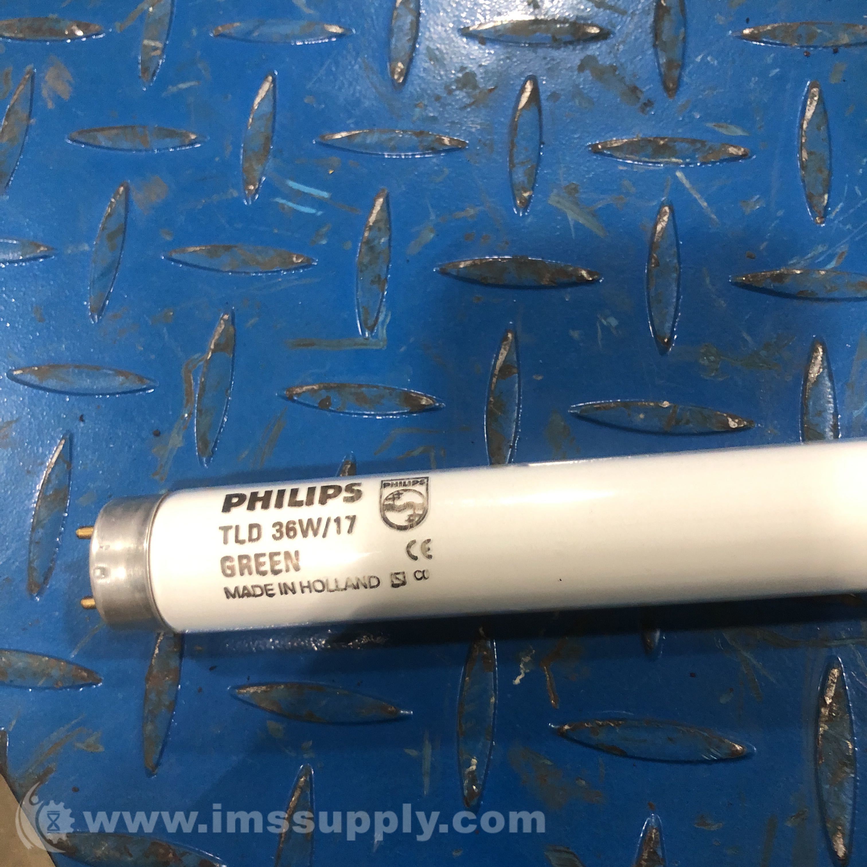 Phillips TLD 36W 17 Green 36W 48in T8 Green Fluorescent Tube IMS Supply