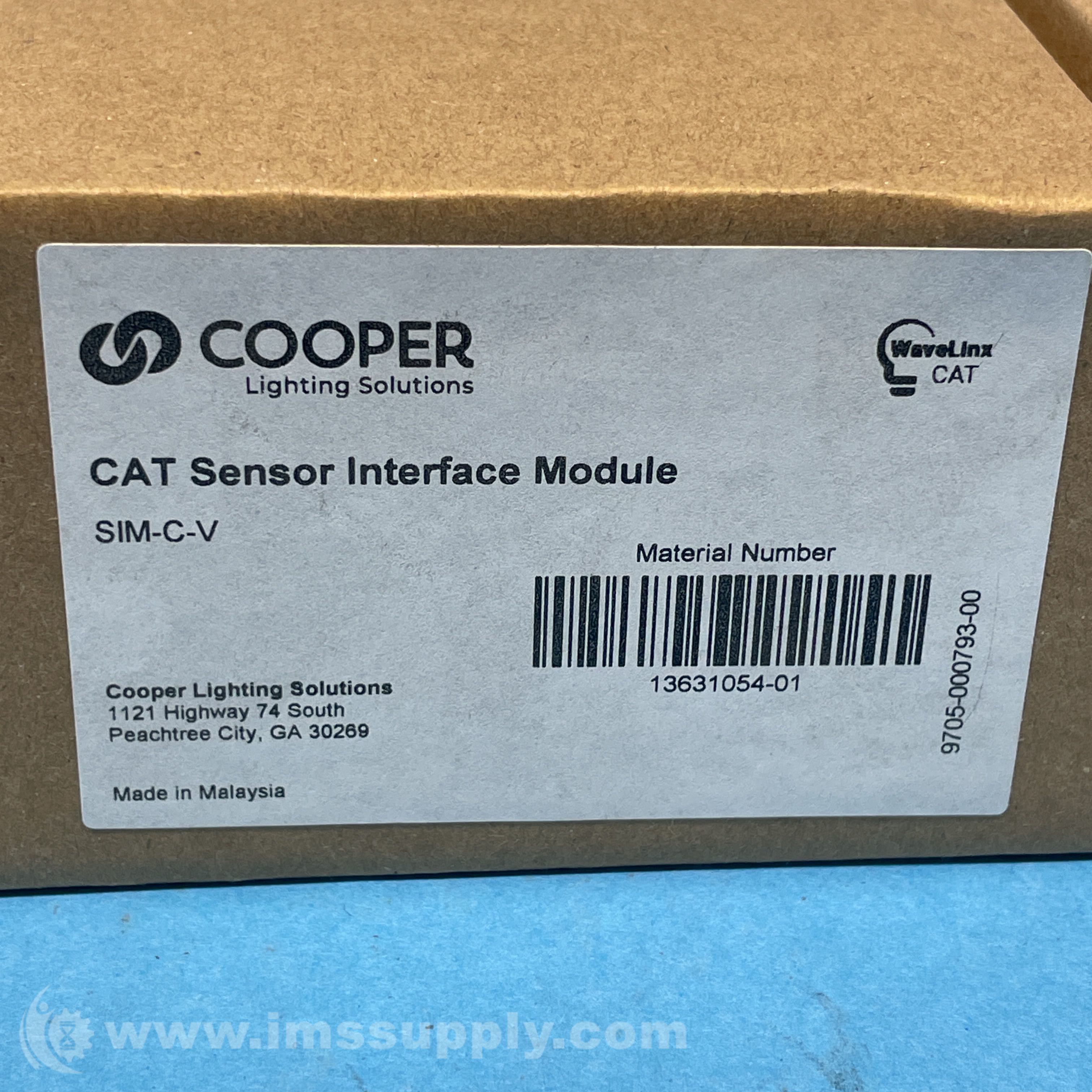 Cooper Lighting SIM-C-V CAT Sensor Interface Module - IMS Supply