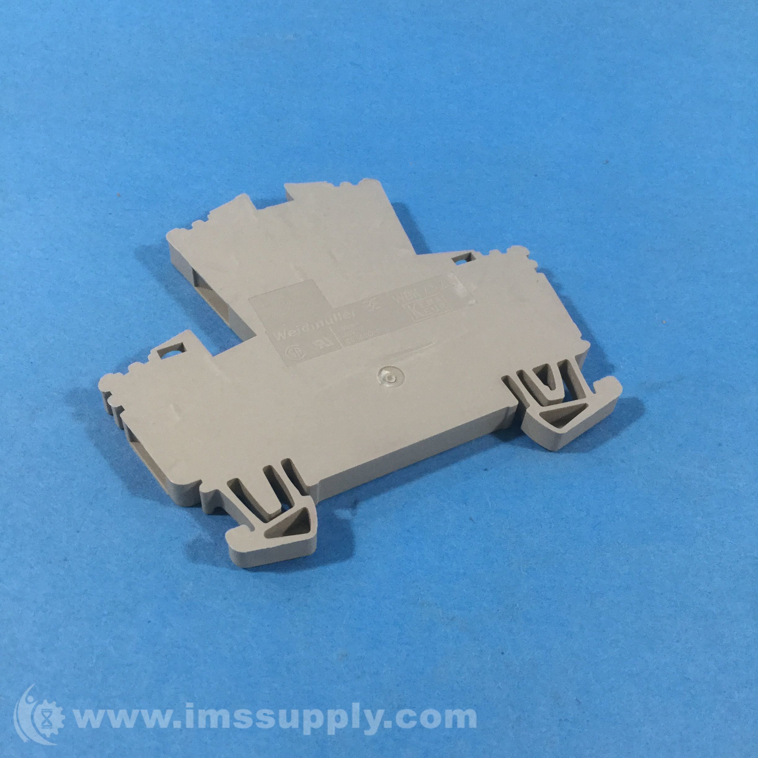 Weidmuller WDK 2.5 ZQV 4Position 2.5MM 400V Terminal Block IMS Supply