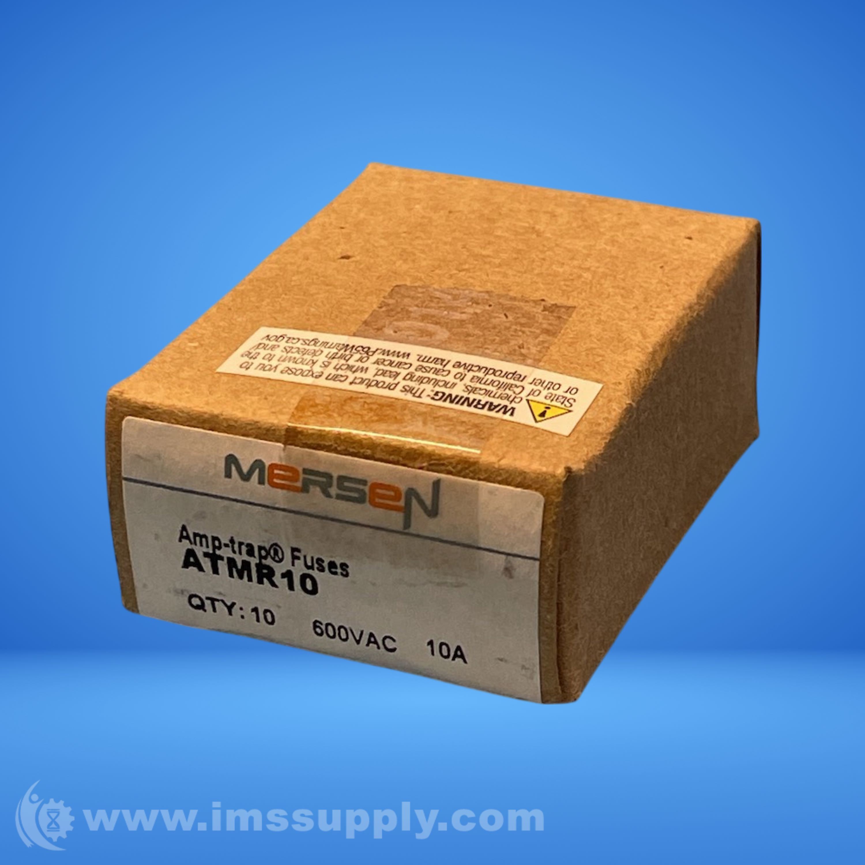 Mersen ATMR10 Box of 10 Fuses, 600VAC, 10A - IMS Supply