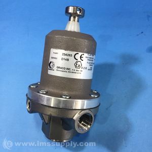 高級感 Graco IMS - Regulator Fluid Pressure Low D14B Series 234263 アイドル