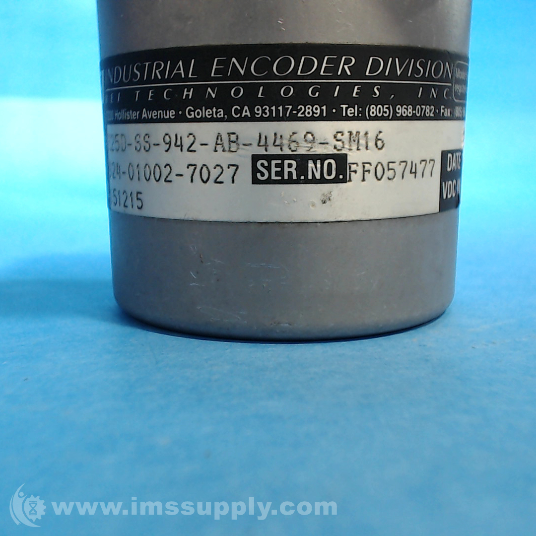 BEI Industrial Encoders 924-01002-7027 Incremental Encoder, H25 - IMS ...