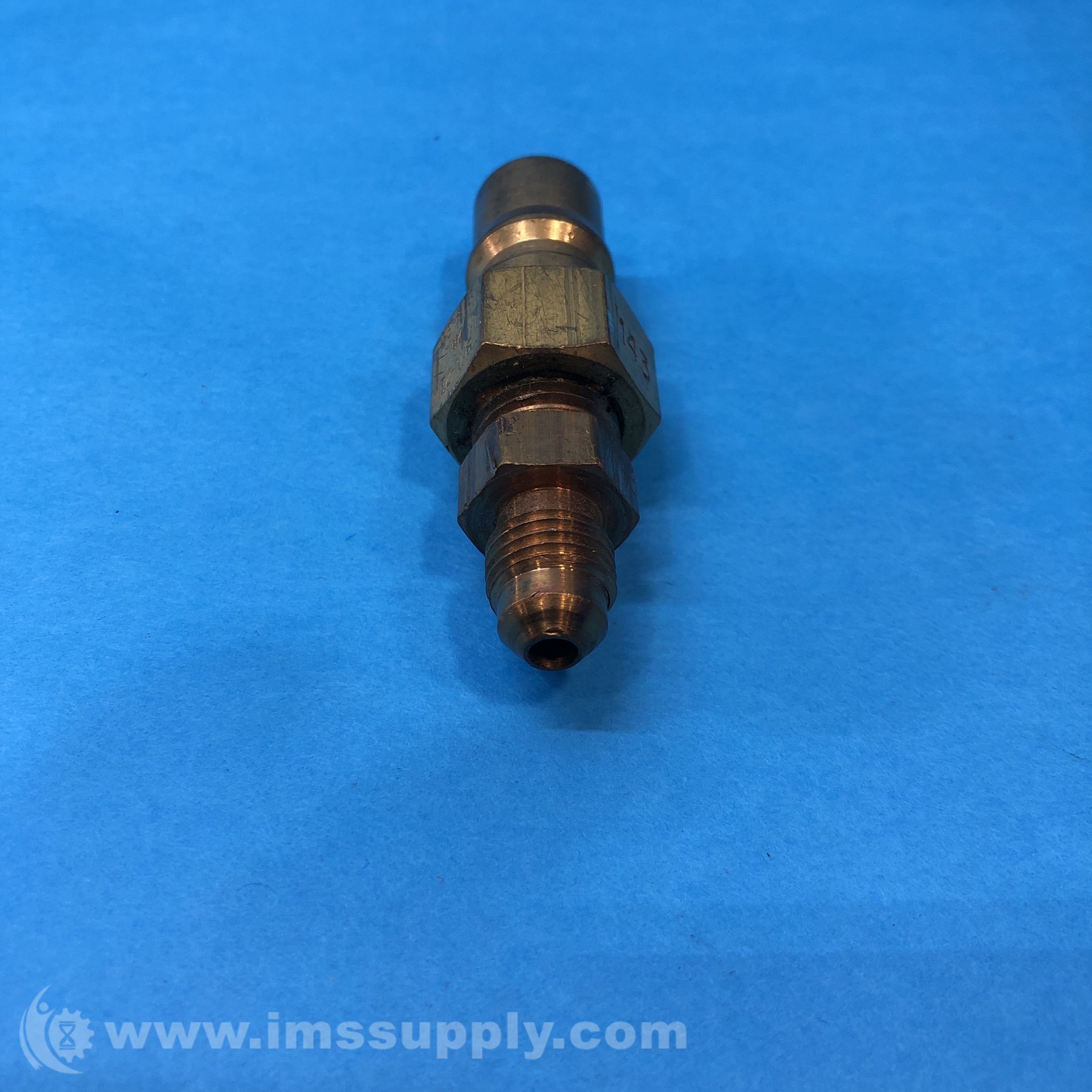 Hansen B2K16 HK Series 1/4 Plug Push to Connect Brass IMS Supply
