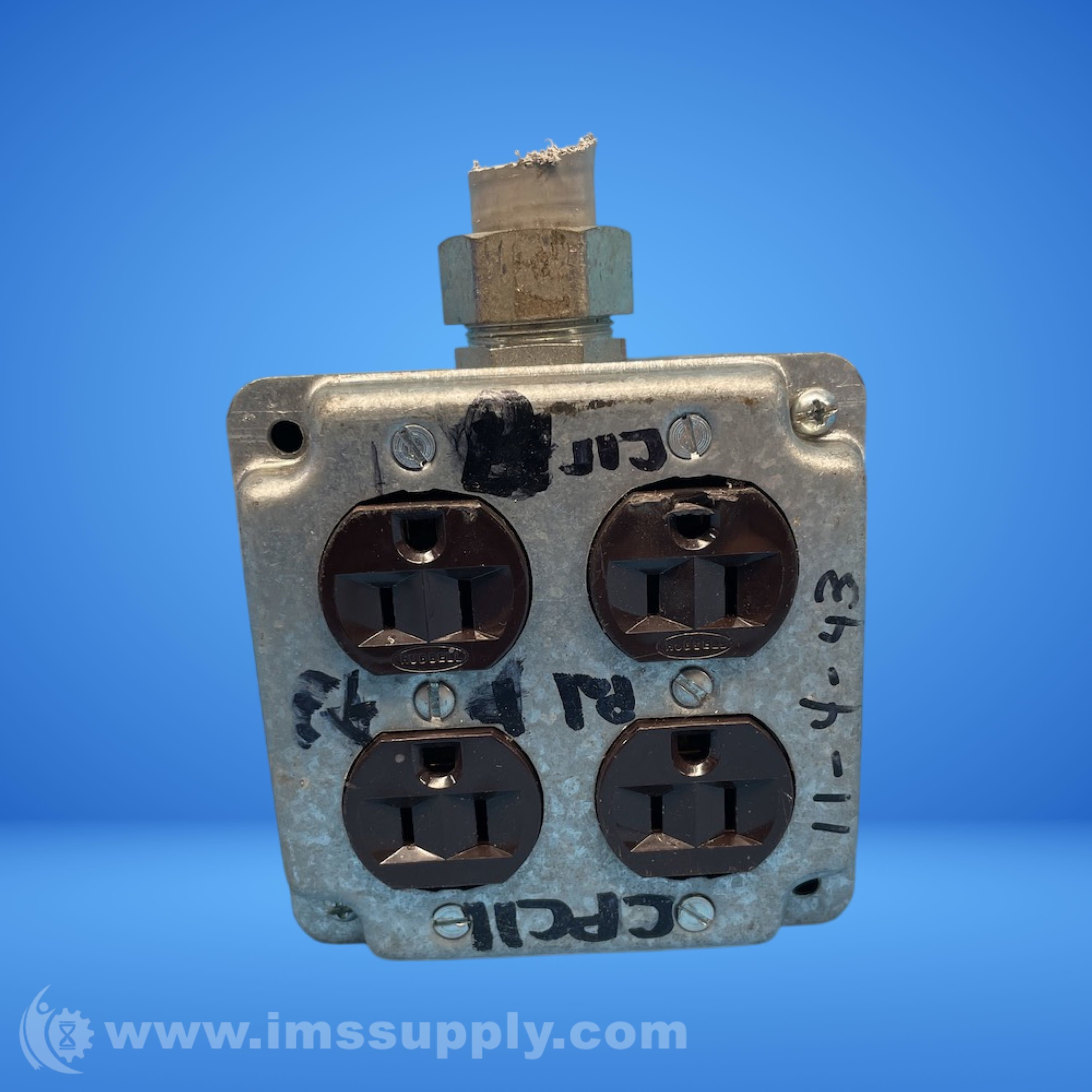 Hubbell 52151 1/2 Square Box - IMS Supply