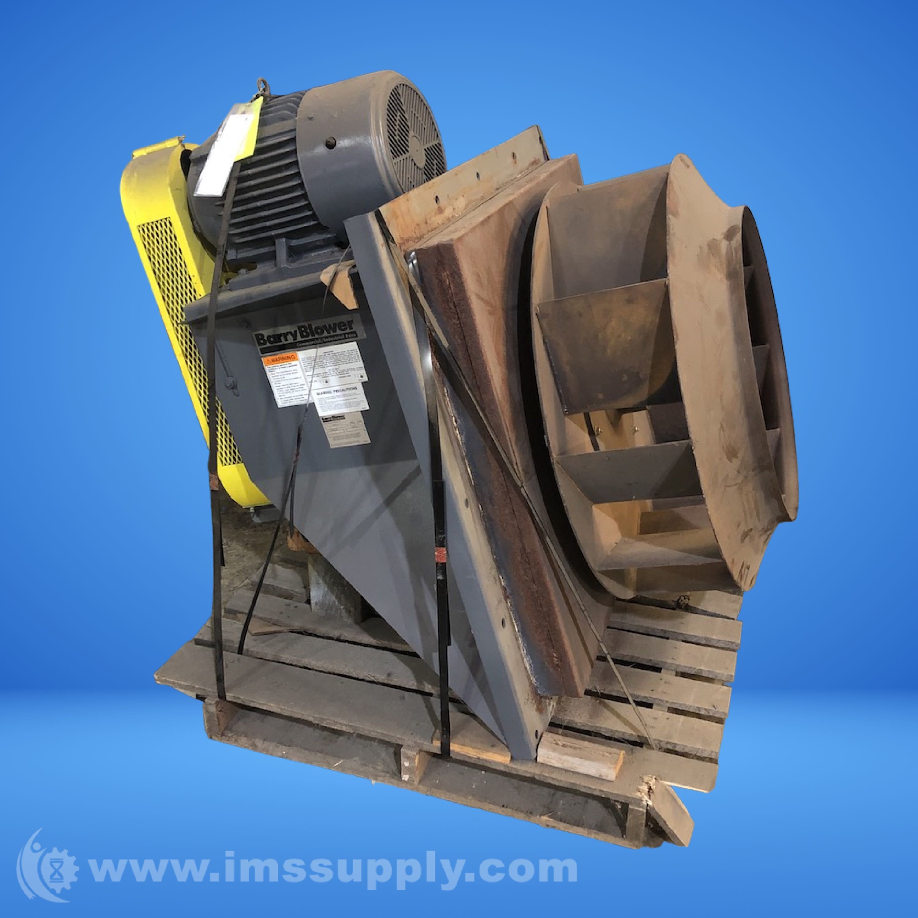 Barry Blower 365 VSP BI CW Industrial Blower, 25HP IMS Supply