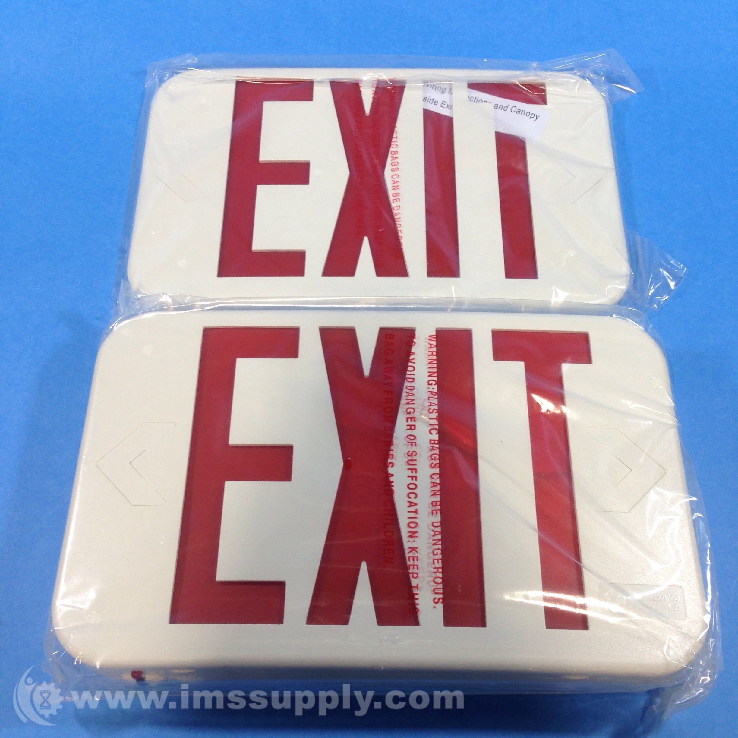 Lithonia Lighting LED Exit Sign 13M595 IMS Supply
