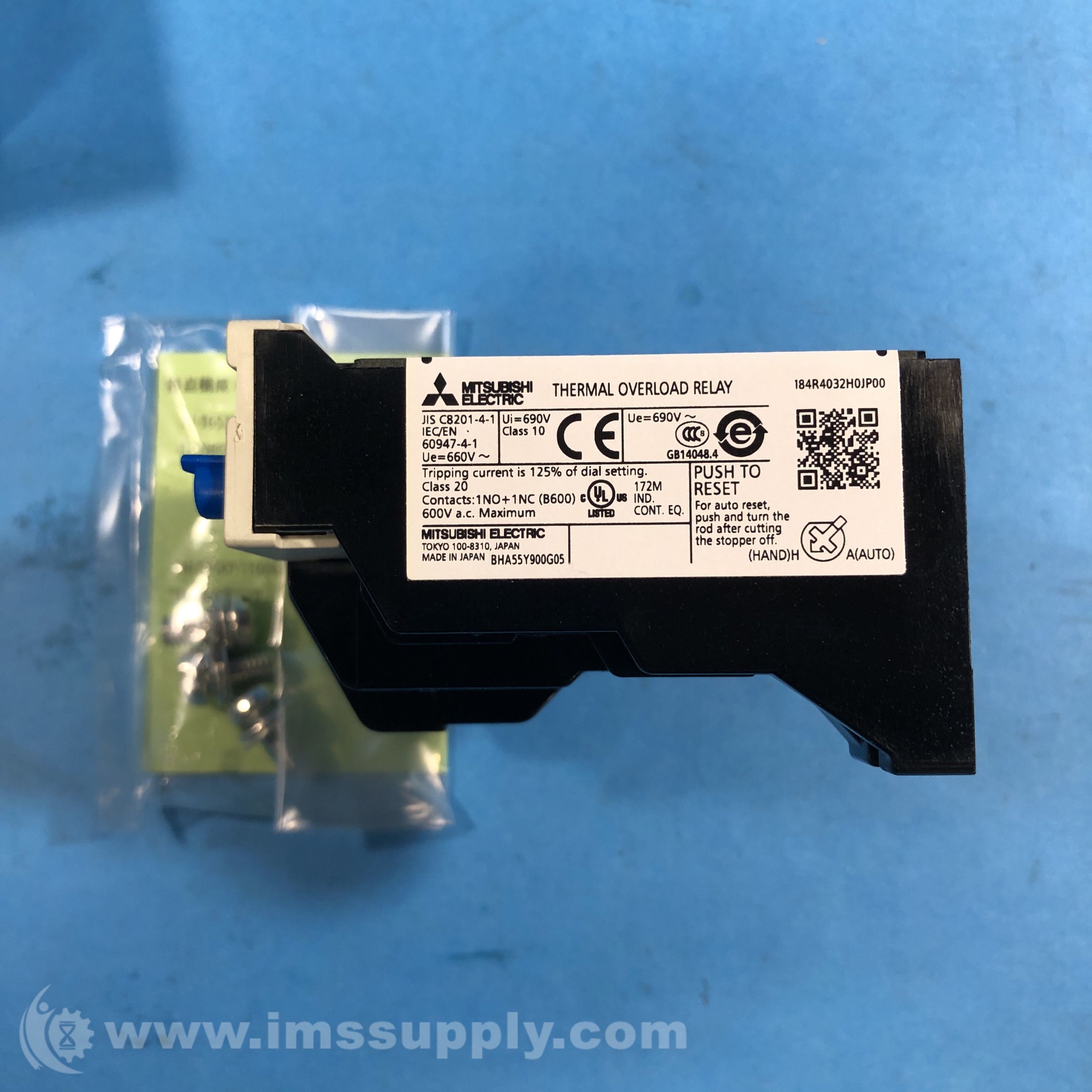 Mitsubishi Electric TH-T65KP 42A Thermal Overload Relay - IMS Supply