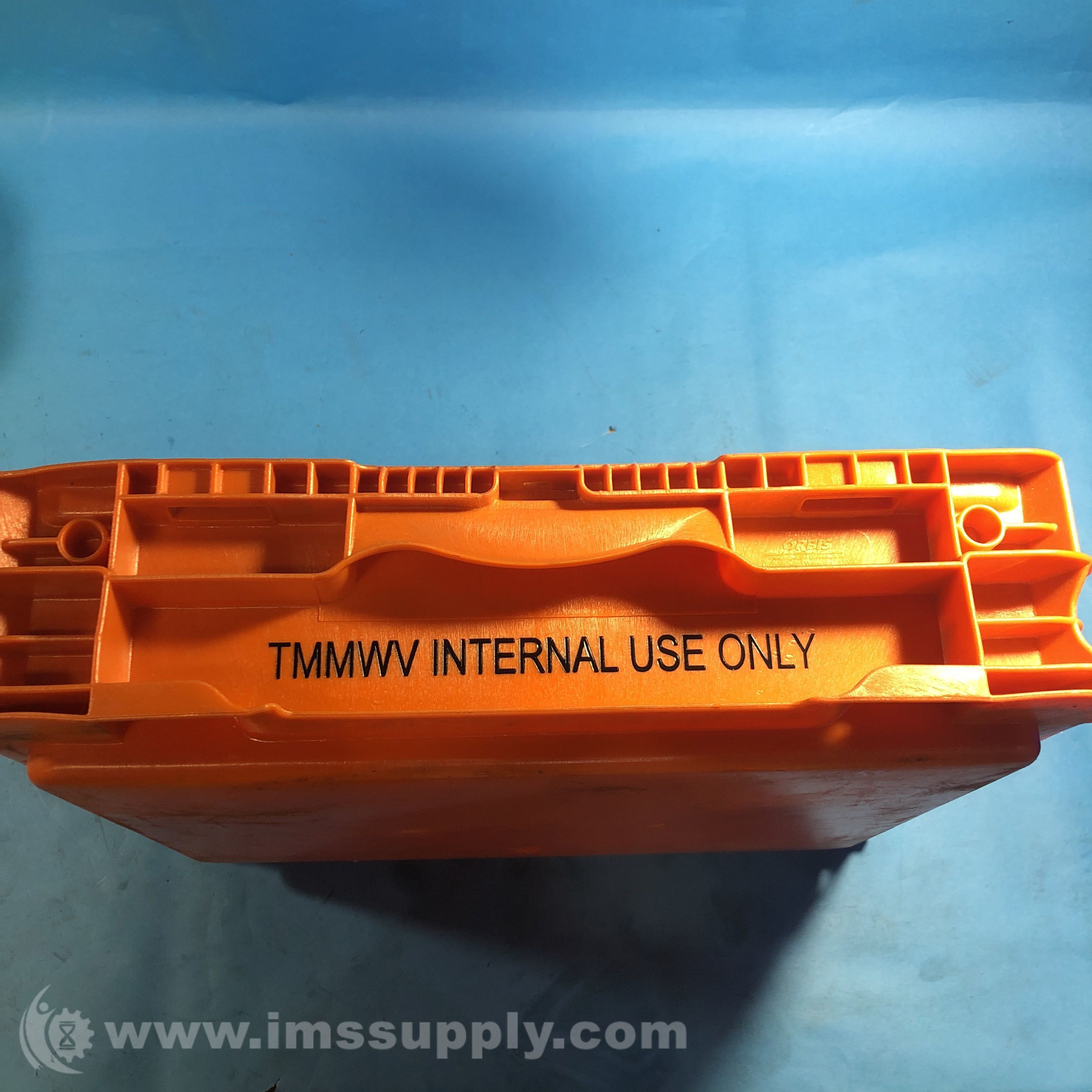 Orbis NSO12154 Orange Storage Bin, 12 x 15 x 5 IMS Supply