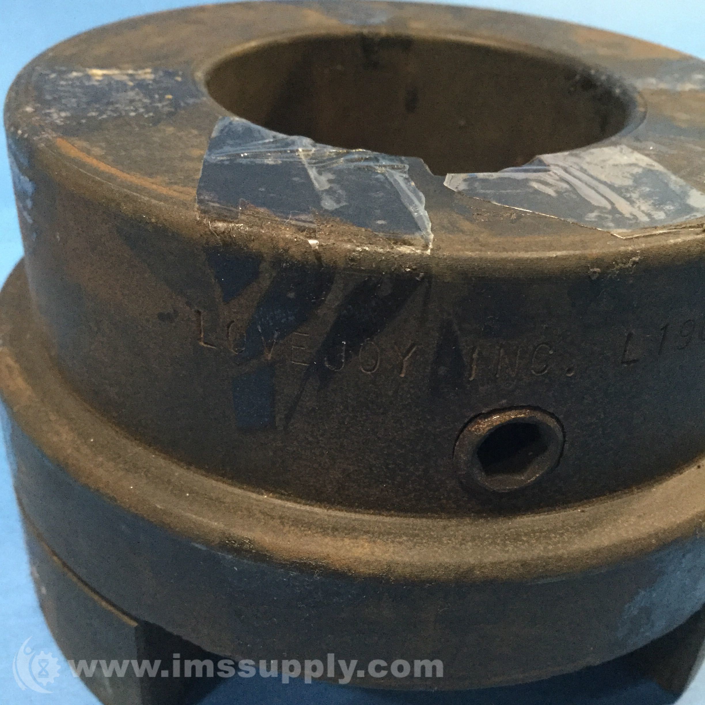 Lovejoy 12305 Jaw Coupling Hub, Size L190, Straight Jaw IMS Supply