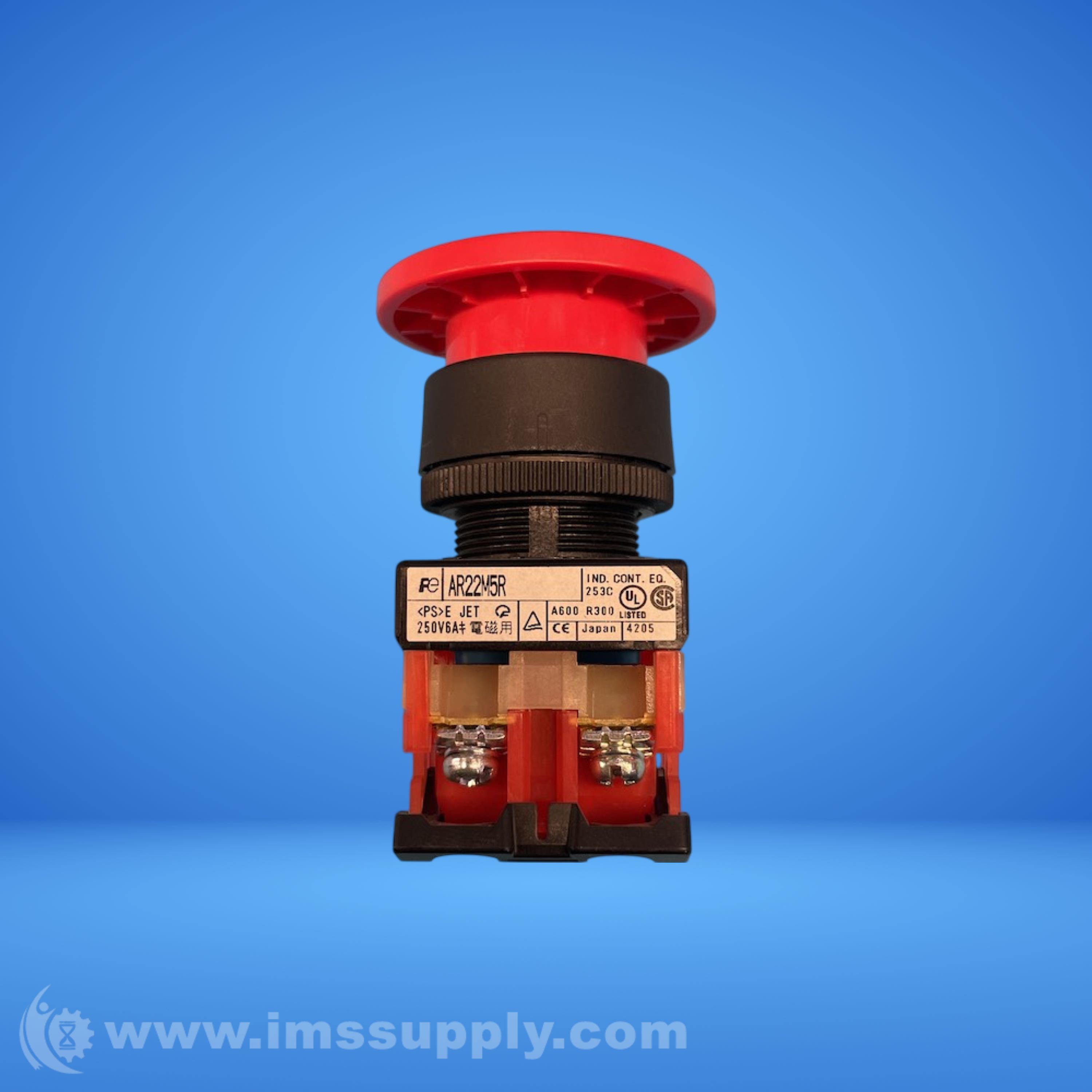 Fuji Electric AR22M5R Pushbutton - IMS Supply