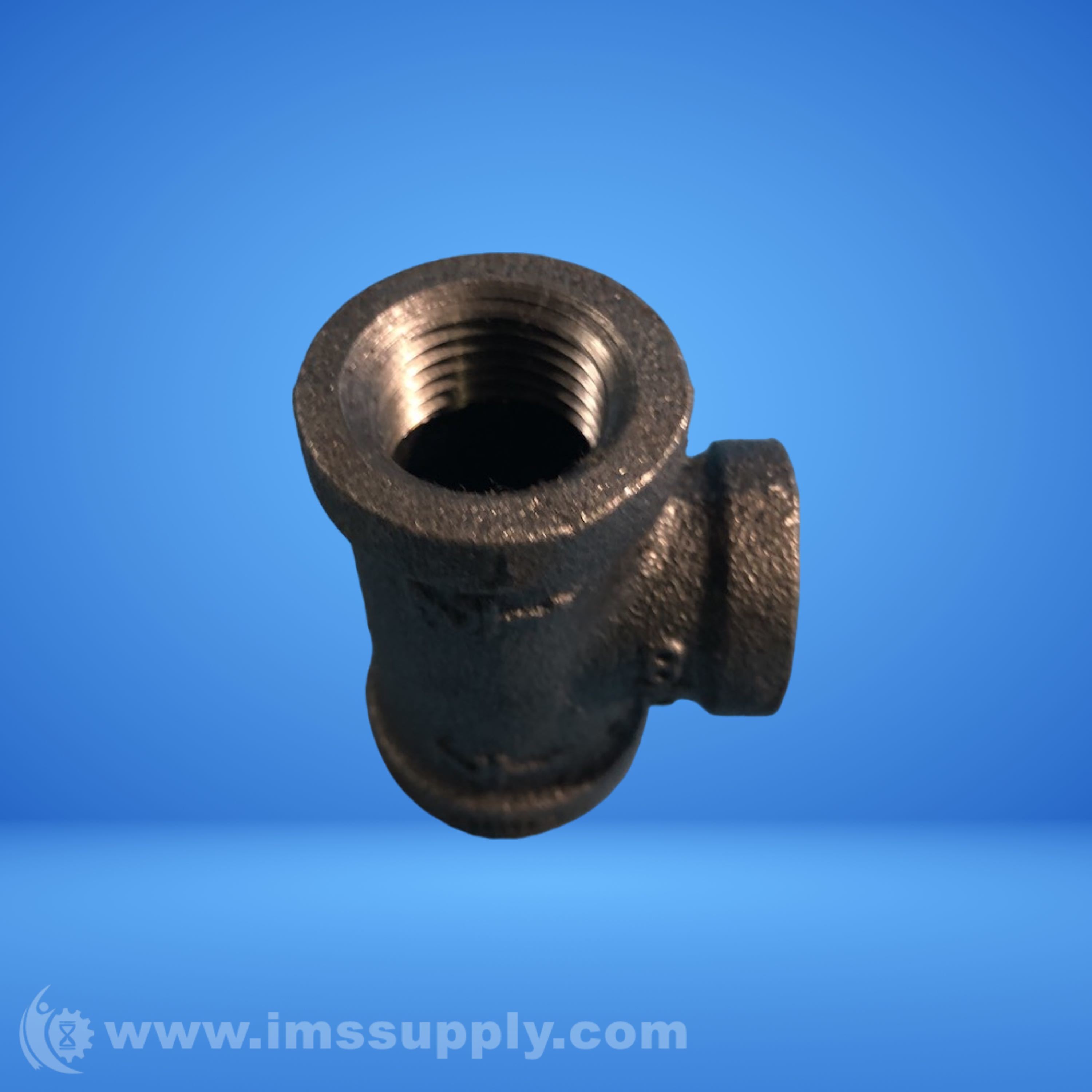SCI Inline Tee Reducer Pipe Fitting 1/2 x 3/8 - IMS Supply