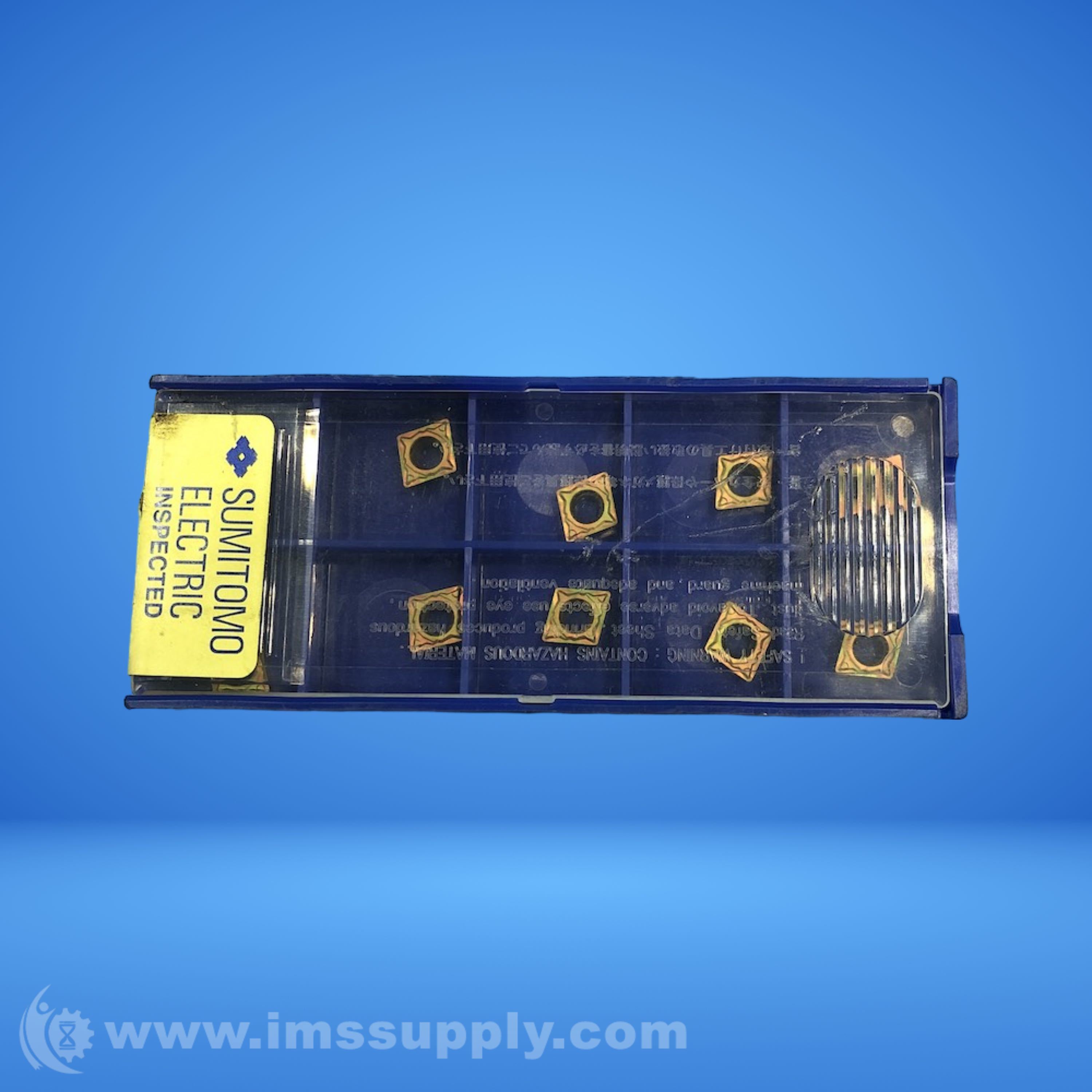 Sumitomo Electric Industries CCMT060204N-LU Box of 10 Inserts - IMS Supply