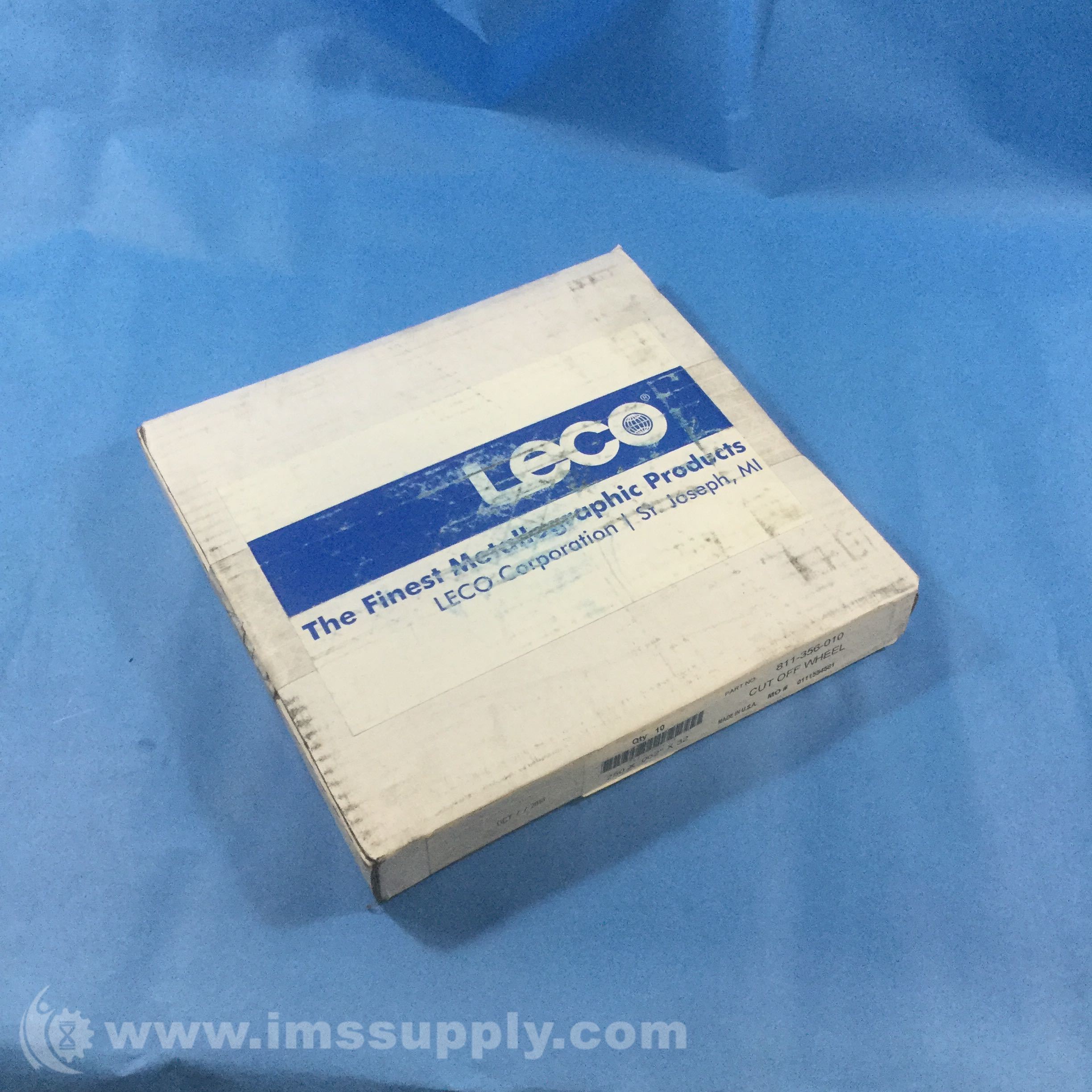 Leco 811356010 250 x 062 x 32 Cut Off Wheel, Box of 10 IMS Supply