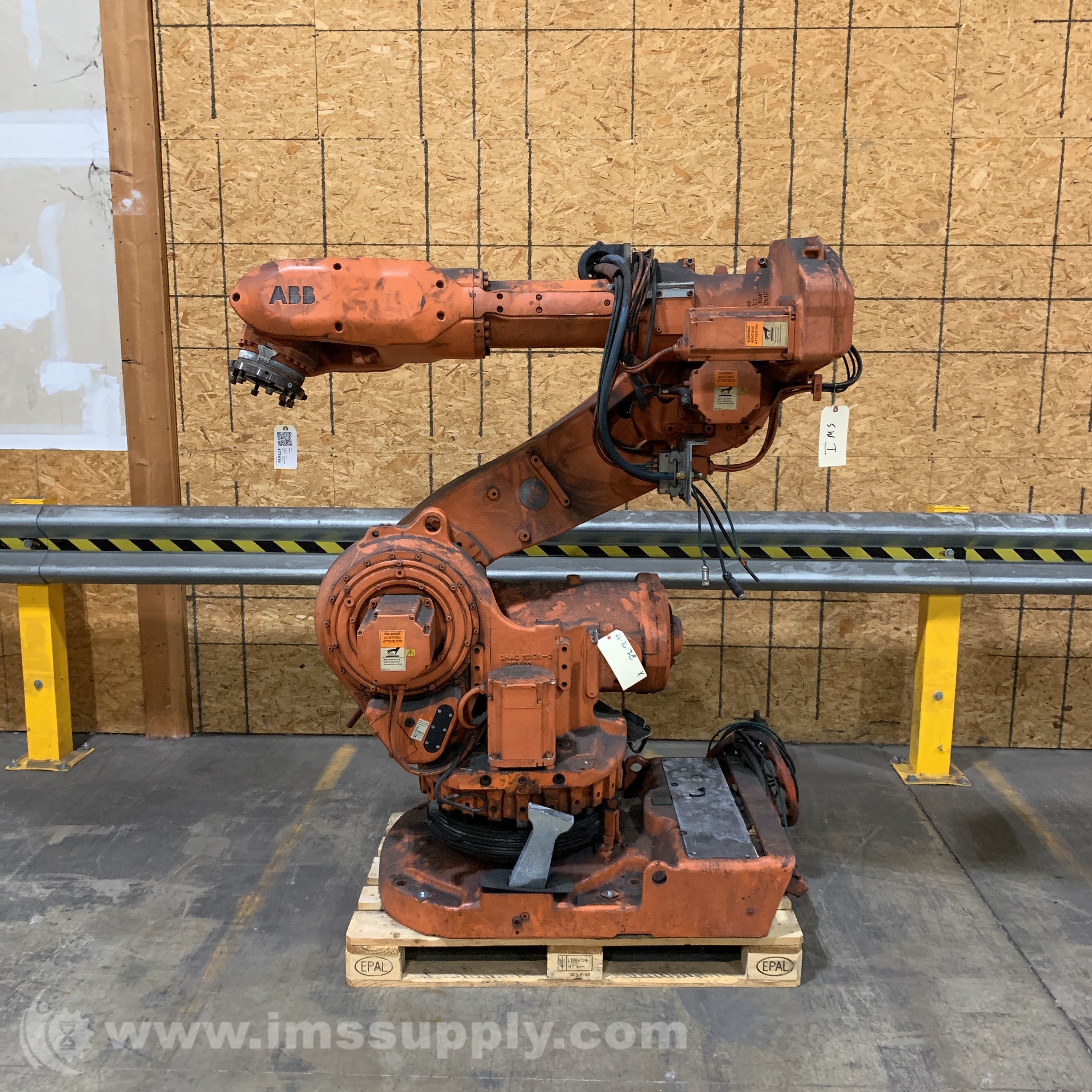 ABB IRB 6600 Industrial Robot, 175kg Capacity 2.55 Reach IMS Supply