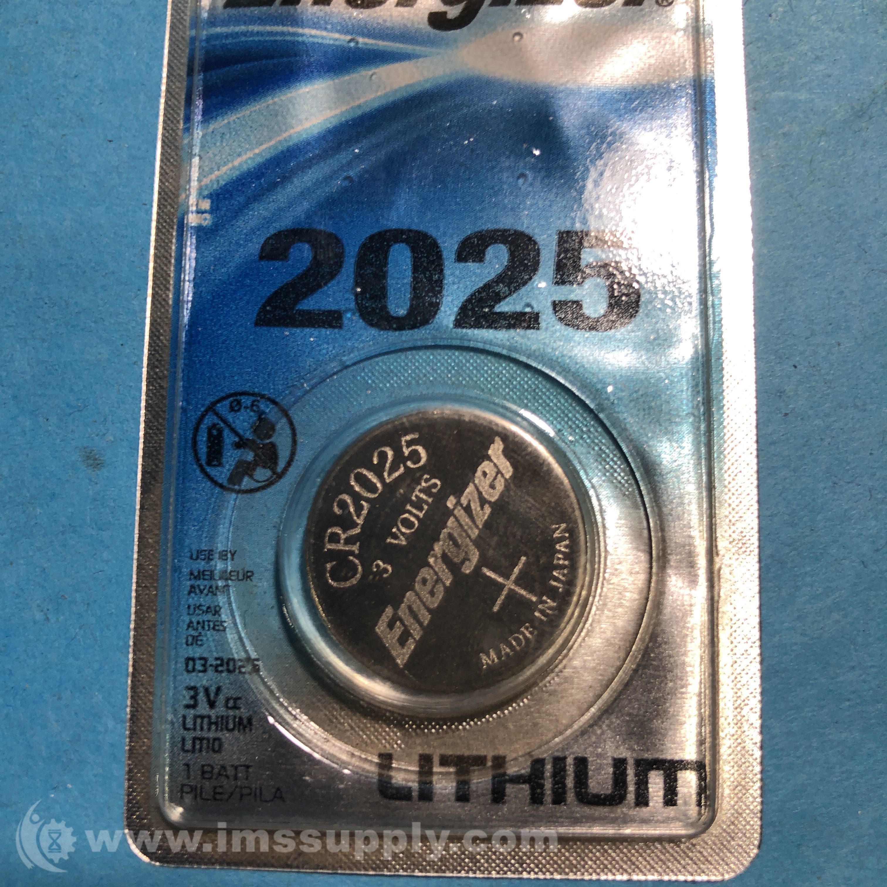 Energizer 2025 Lithium Coin Battery IMS Supply