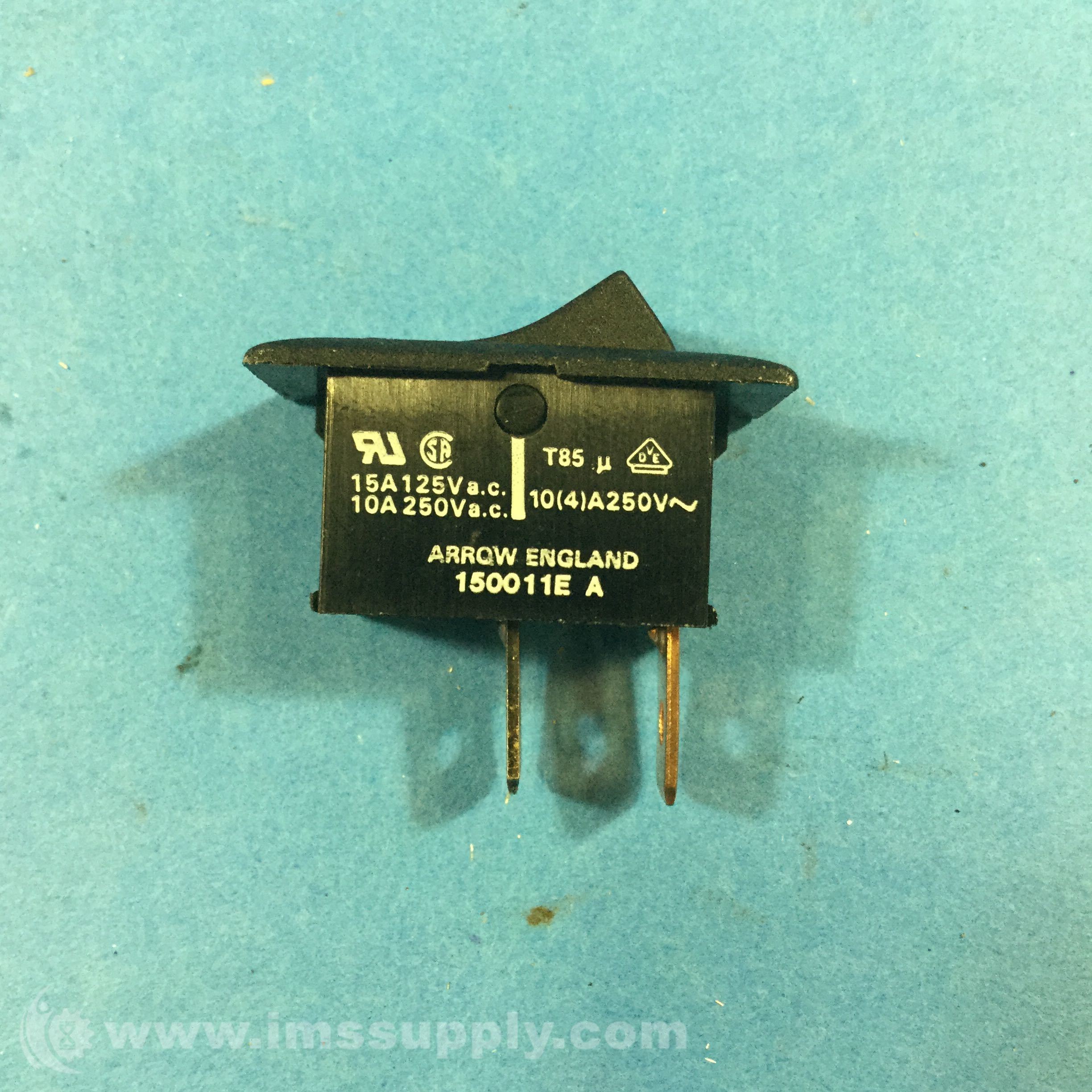Arrow 150011E-A Rocker Switch - IMS Supply