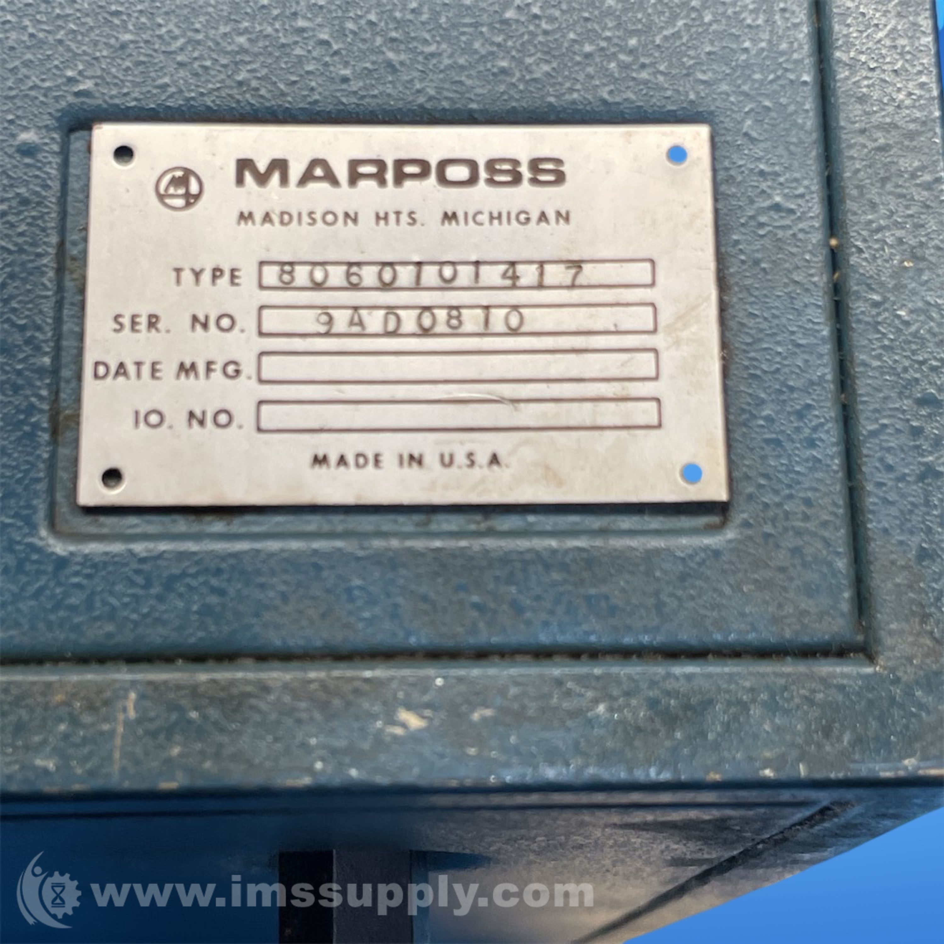 Marposs 8060101417 - IMS Supply