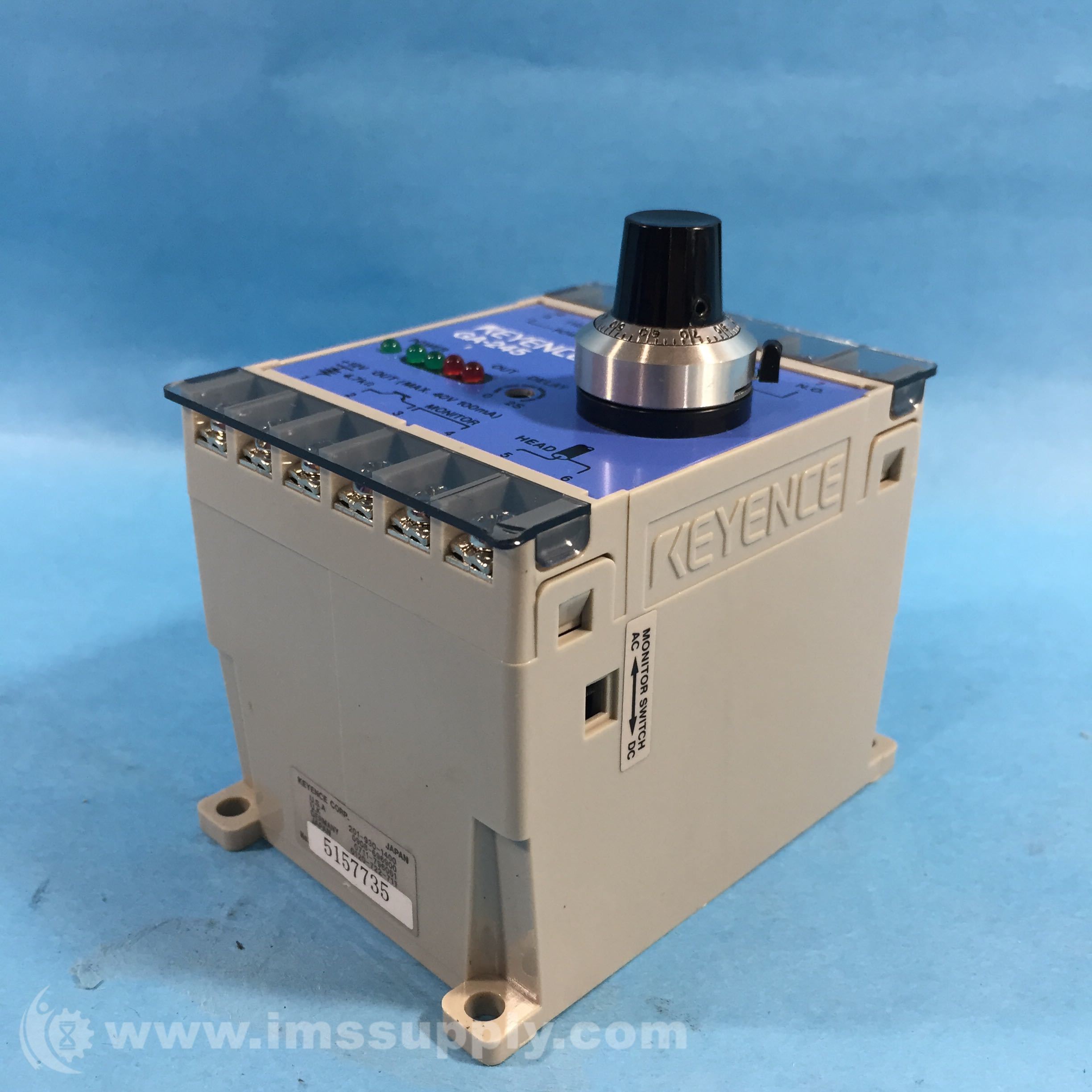 Keyence GA-245 Shock Sensor Amplifier - IMS Supply