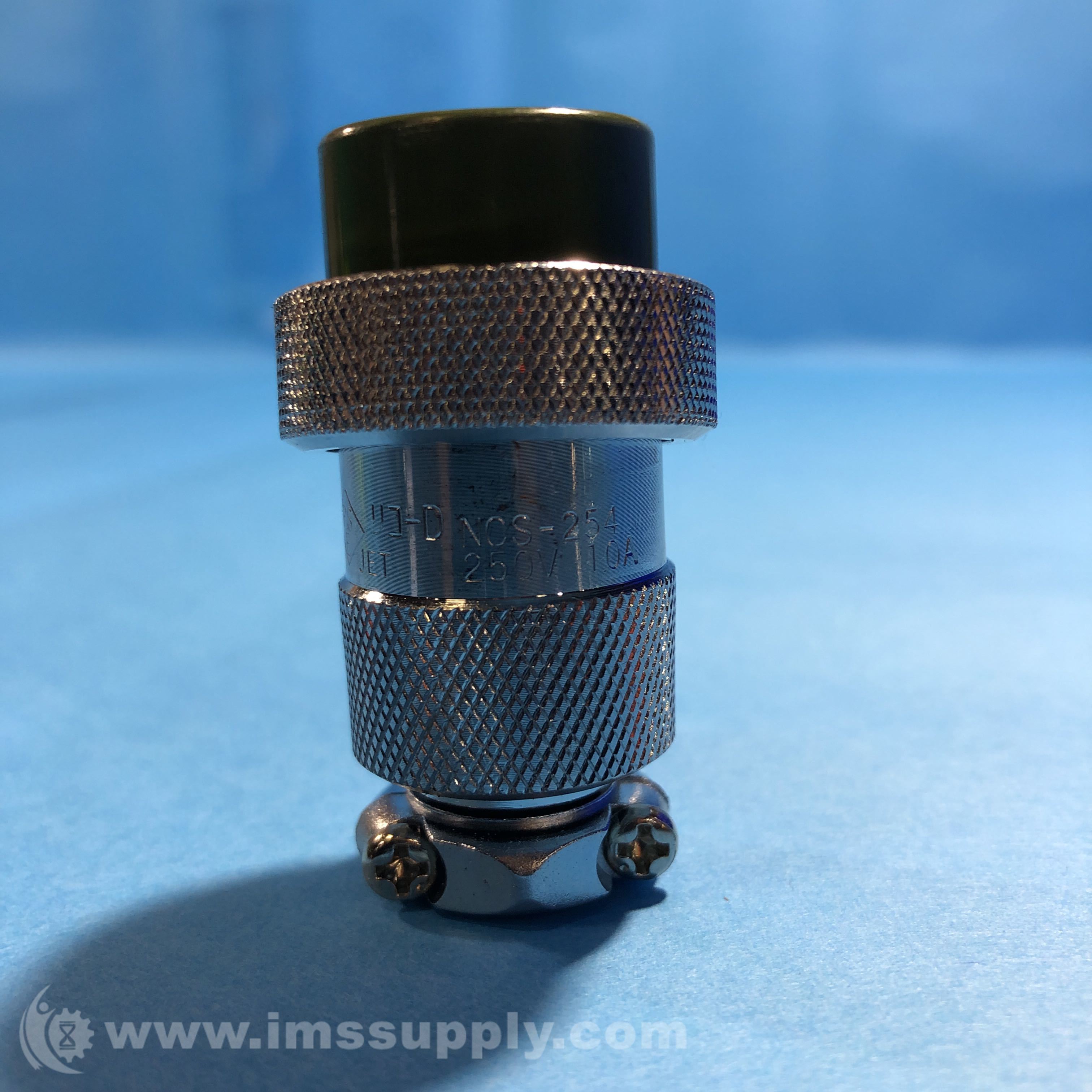 Nanaboshi NCS254 250V/10A Receptacle Connector, Round, Metal IMS Supply