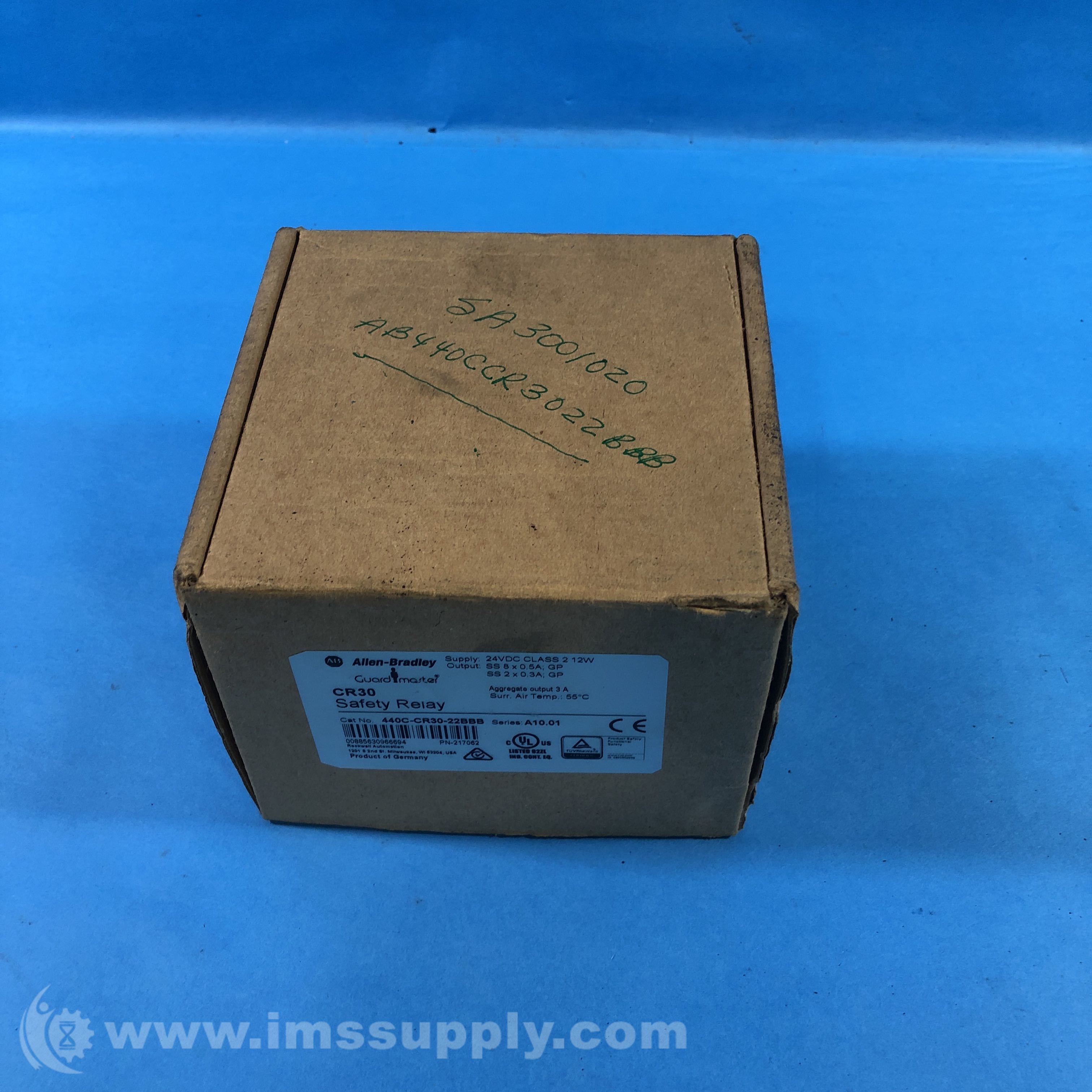 Allen Bradley 440CCR3022BBB Software Configured Safety Relay IMS Supply