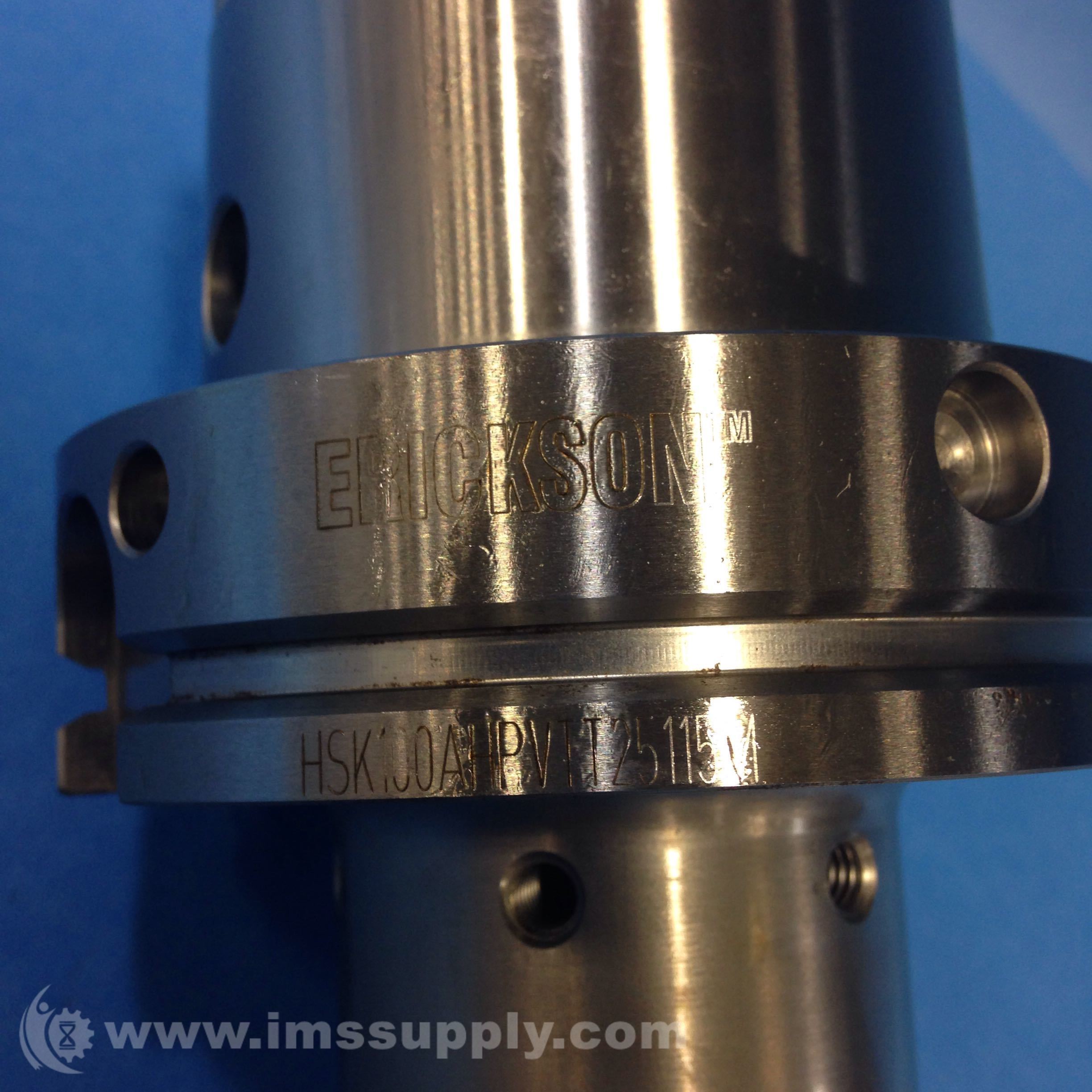 Erickson HSK100AHPVTT25115M Cutting Tool Shank IMS Supply