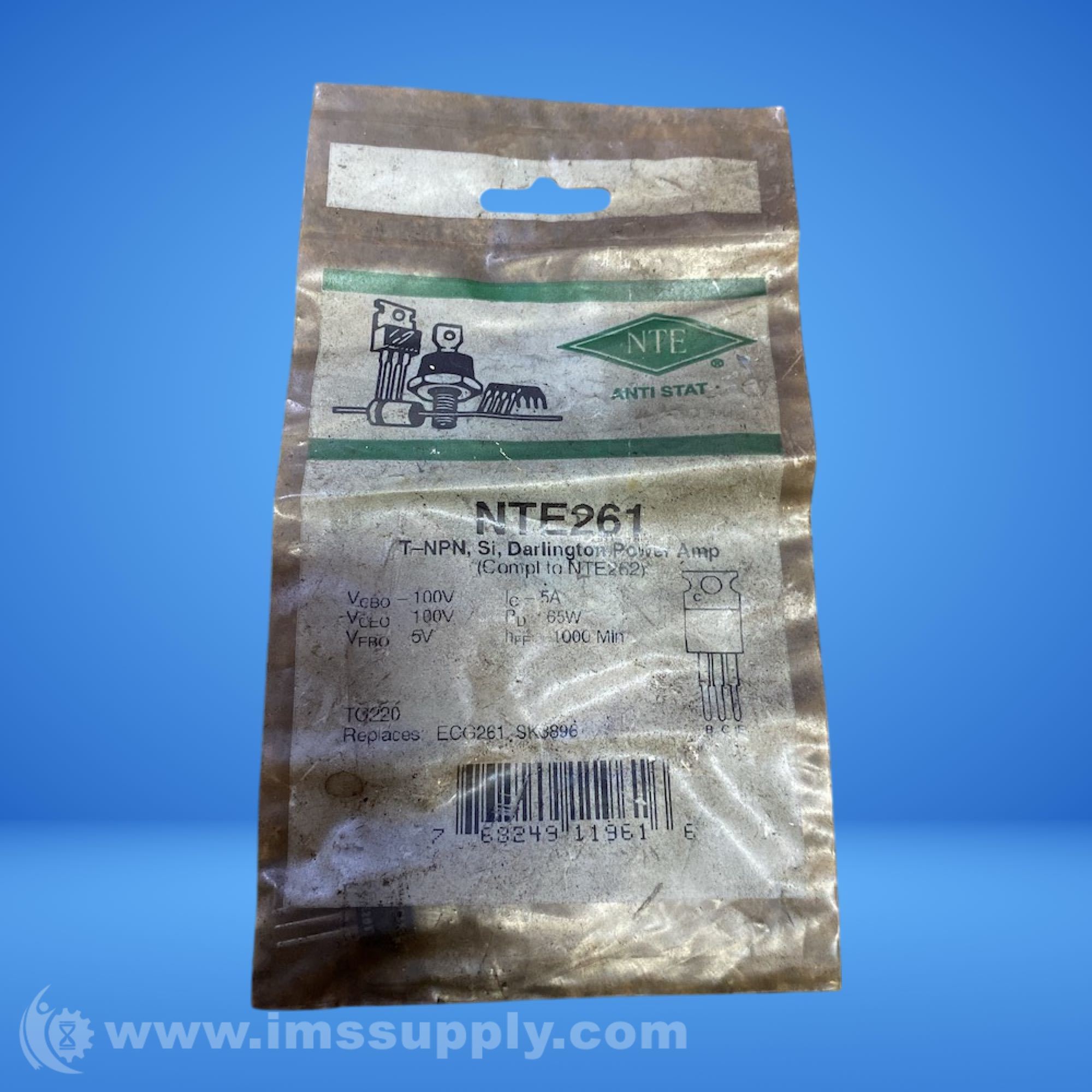 Nte NTE261 Transistor - IMS Supply