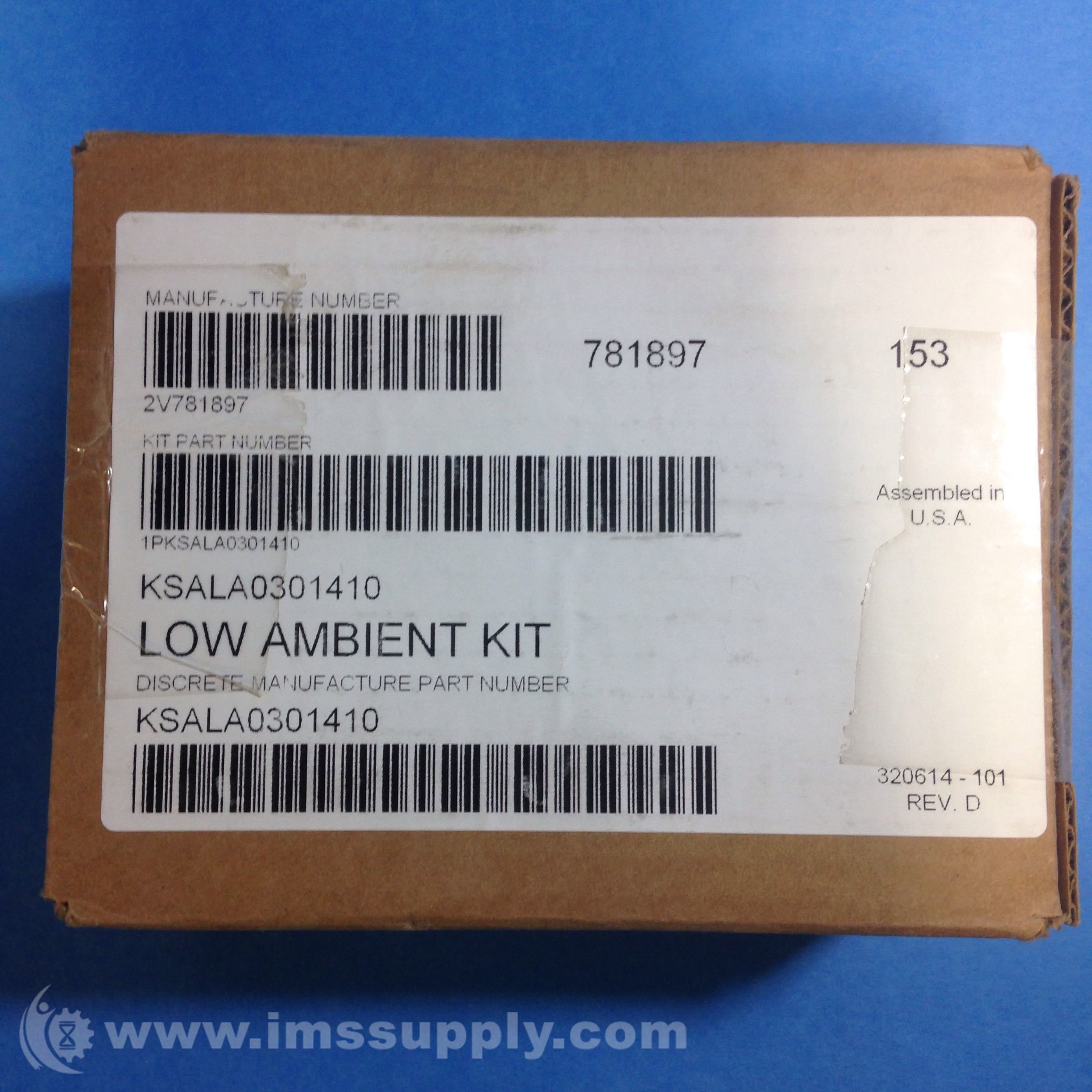 Carrier KSALA0301410 Low Ambient Kit IMS Supply