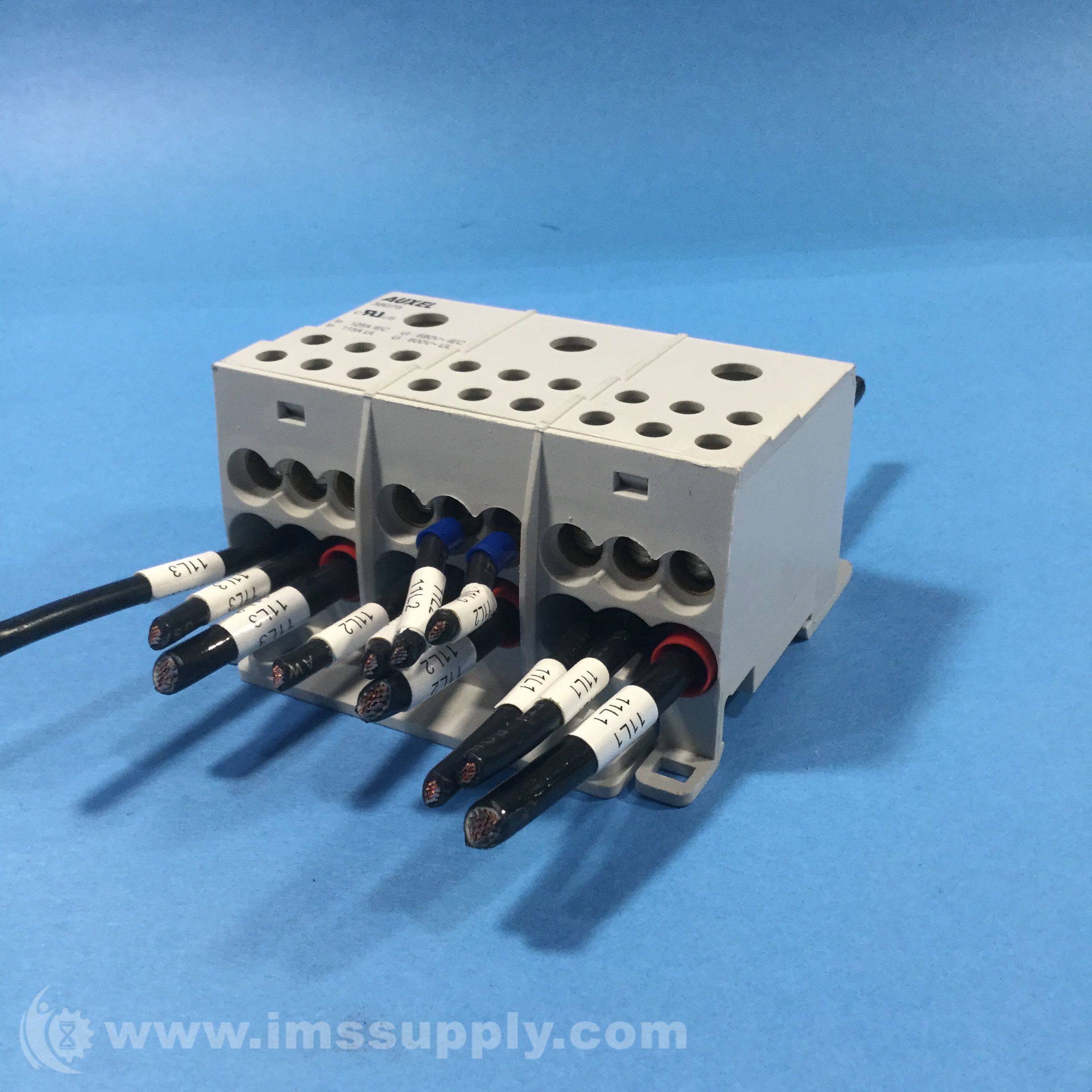 Altech Corp 38075 Power Distribution Block, 115 A, 3 Input - IMS Supply