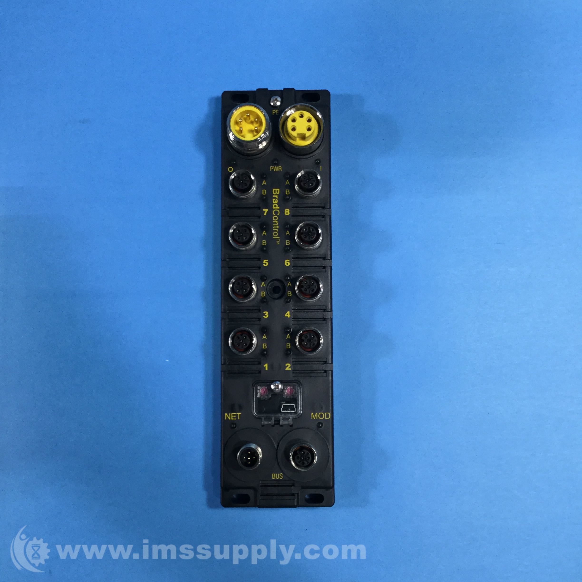 Molex TCDPB-8D0P-B1U Brad Control Digital I/O, 1120380031 - IMS Supply
