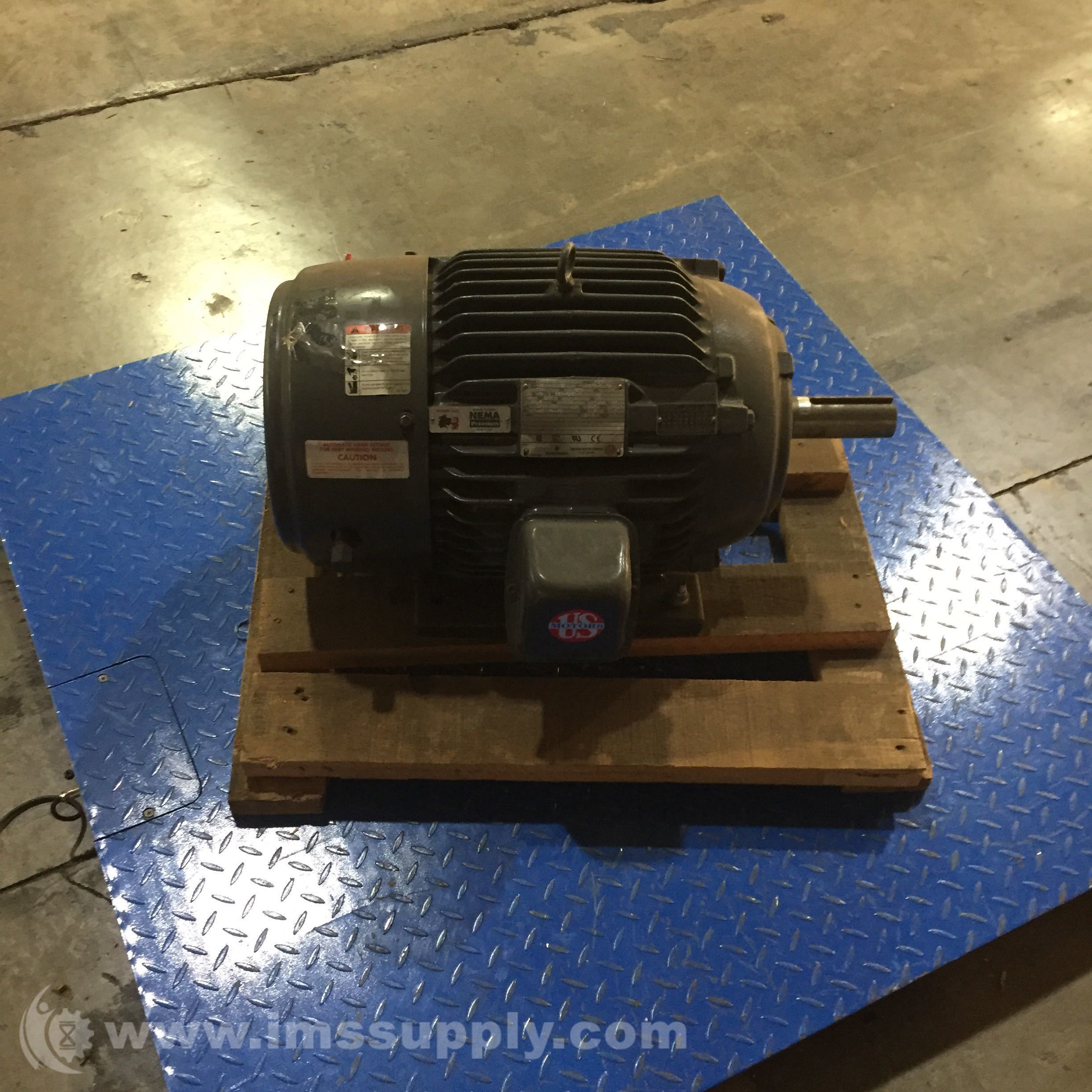 Emerson H30P2B Electric Motor, 30 HP, 1775 RPM, 230/460V IMS Supply