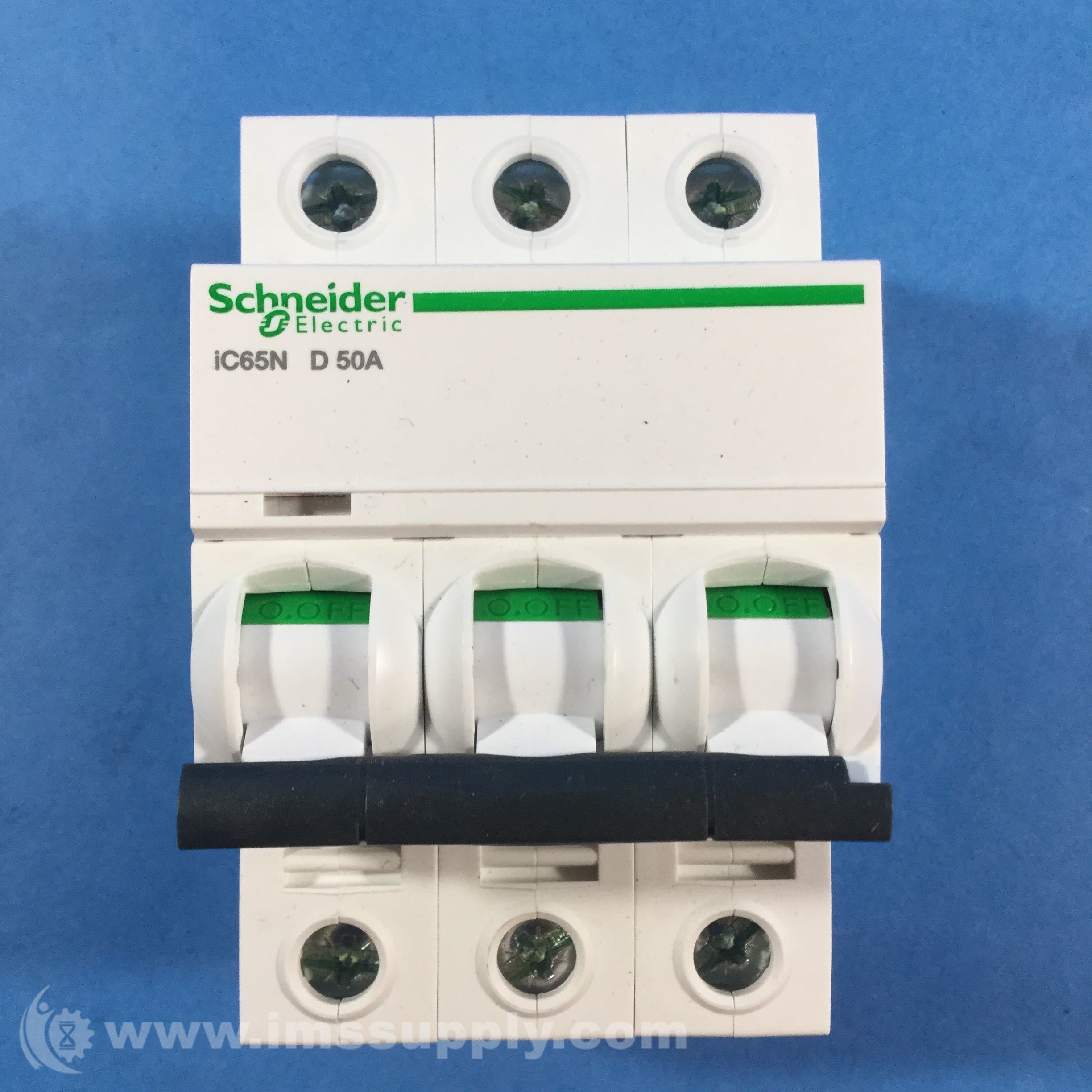 Schneider Electric IC65N D 50A Box of 4 Miniature Circuit Breaker - IMS ...