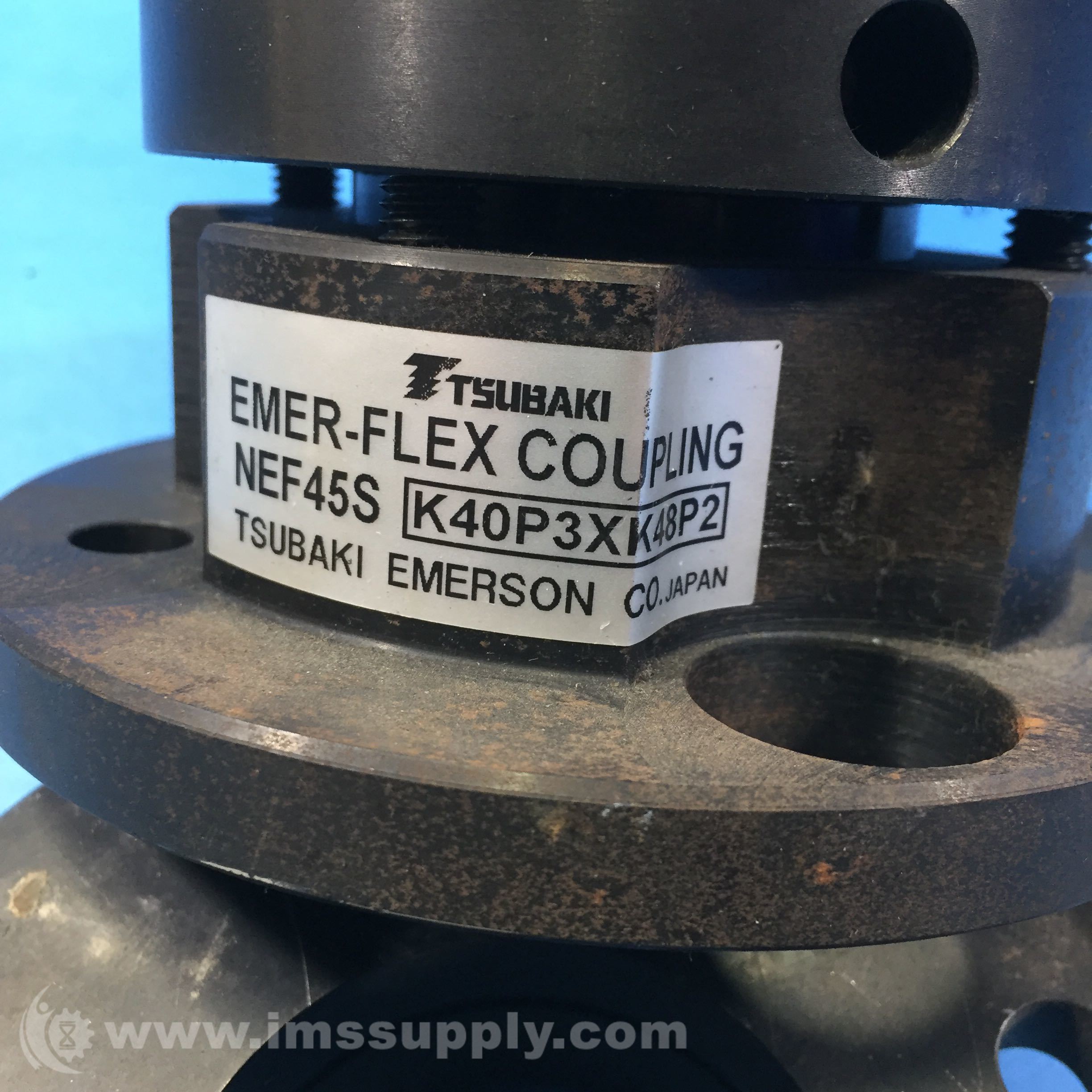 Tsubaki Emerson NEF45S K40P3XK48P2 Flexible Coupling - IMS Supply