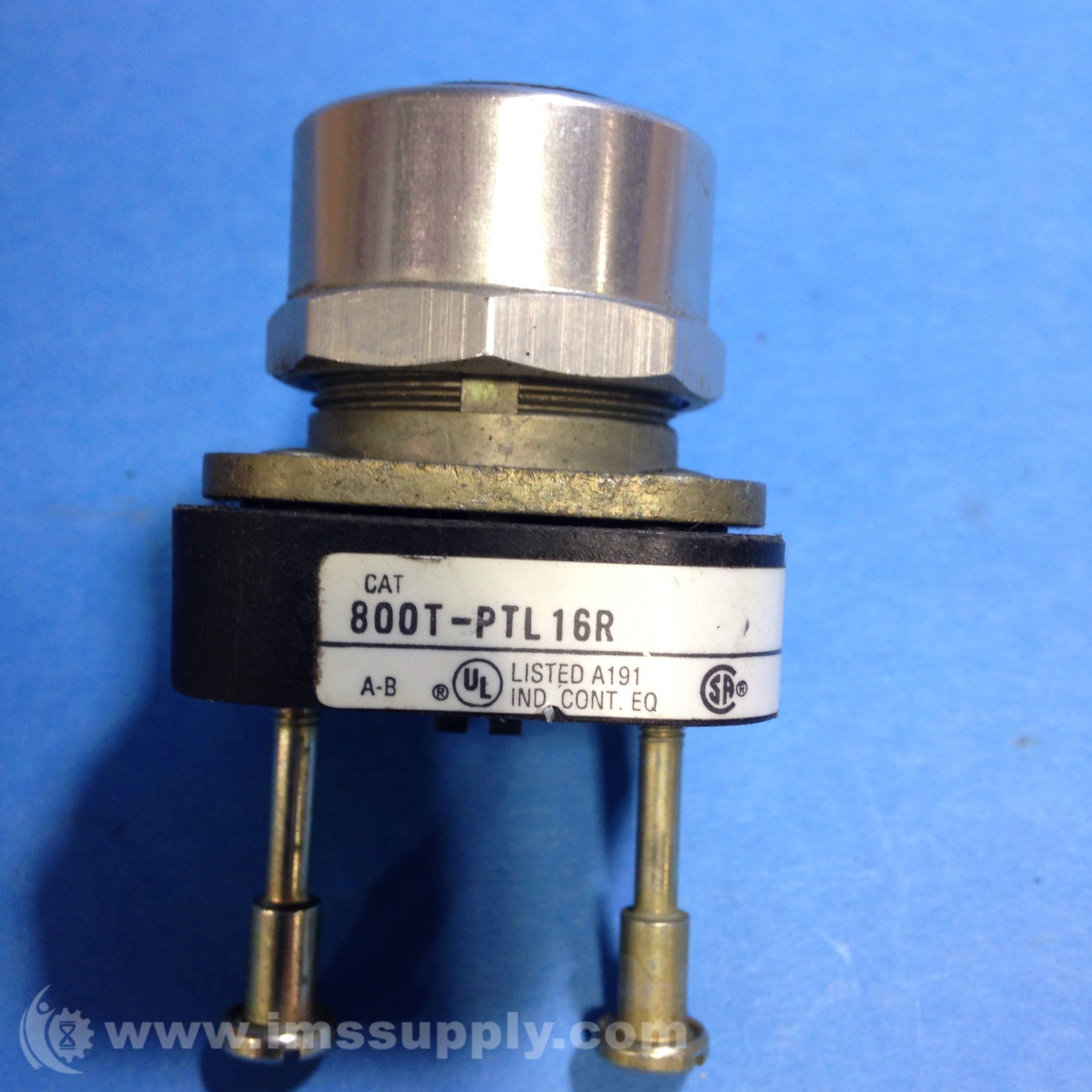 Allen Bradley 800TPTL16R Pilot Light IMS Supply