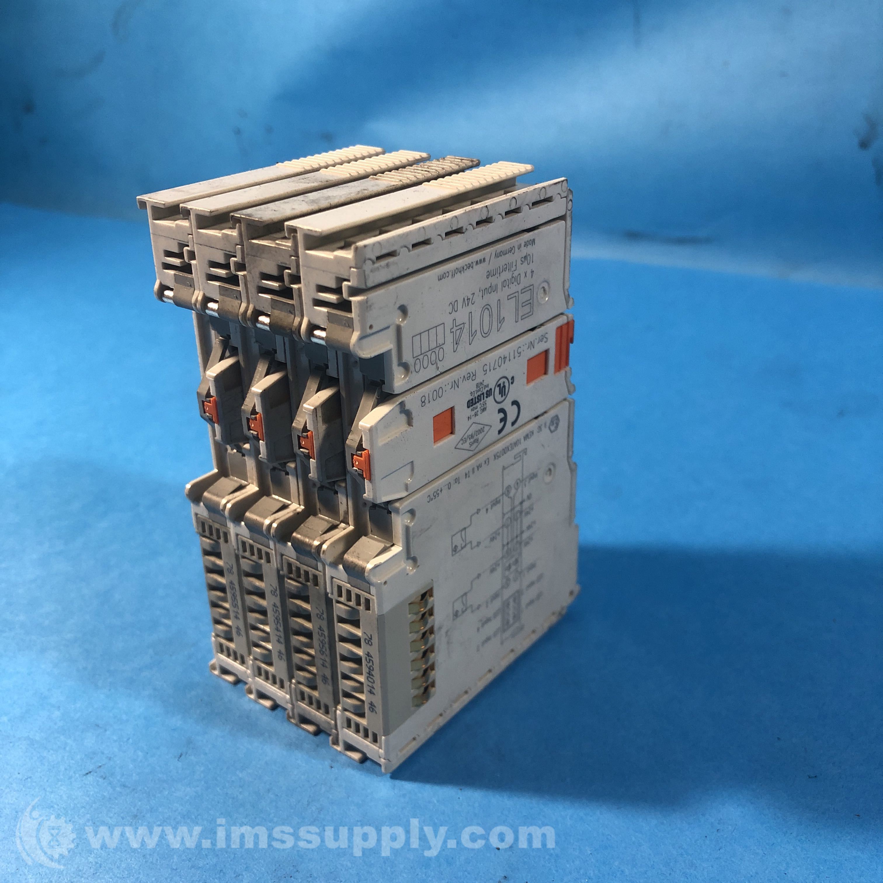 Beckhoff EL1014-0000 Set of 4 Digital Input Terminal Modules - IMS Supply