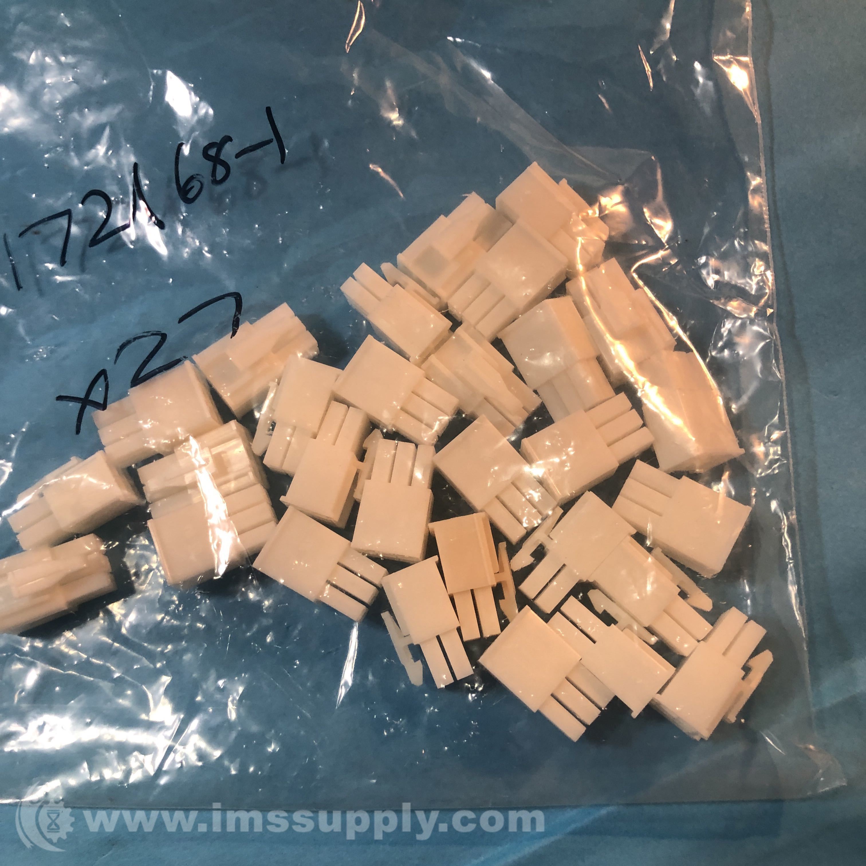 TE Connectivity 172168-1 Bag of 29, 6 Port Power Conn - IMS Supply
