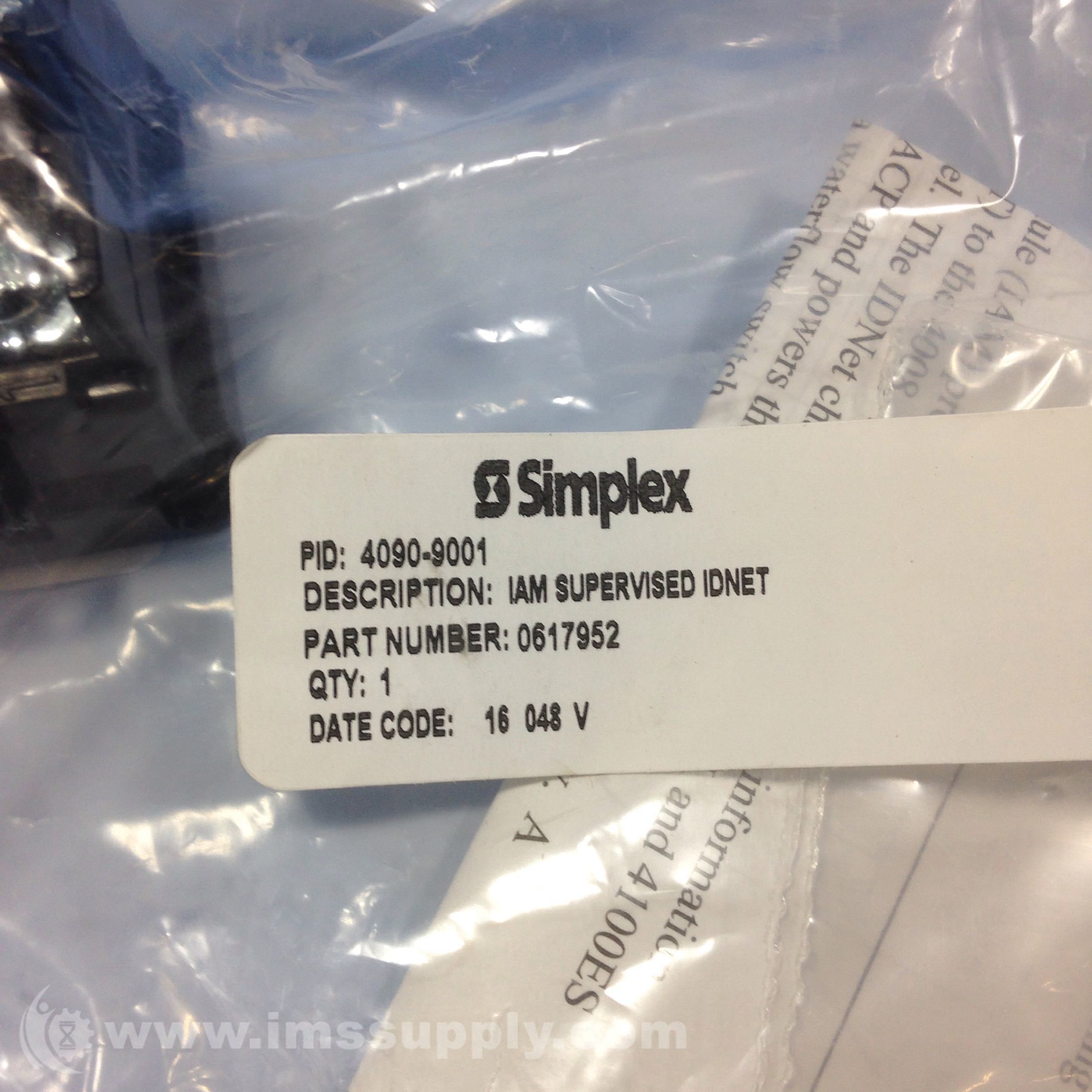 Simplexgrinnell Tyco 40909001 Individual Addressable Module IMS Supply