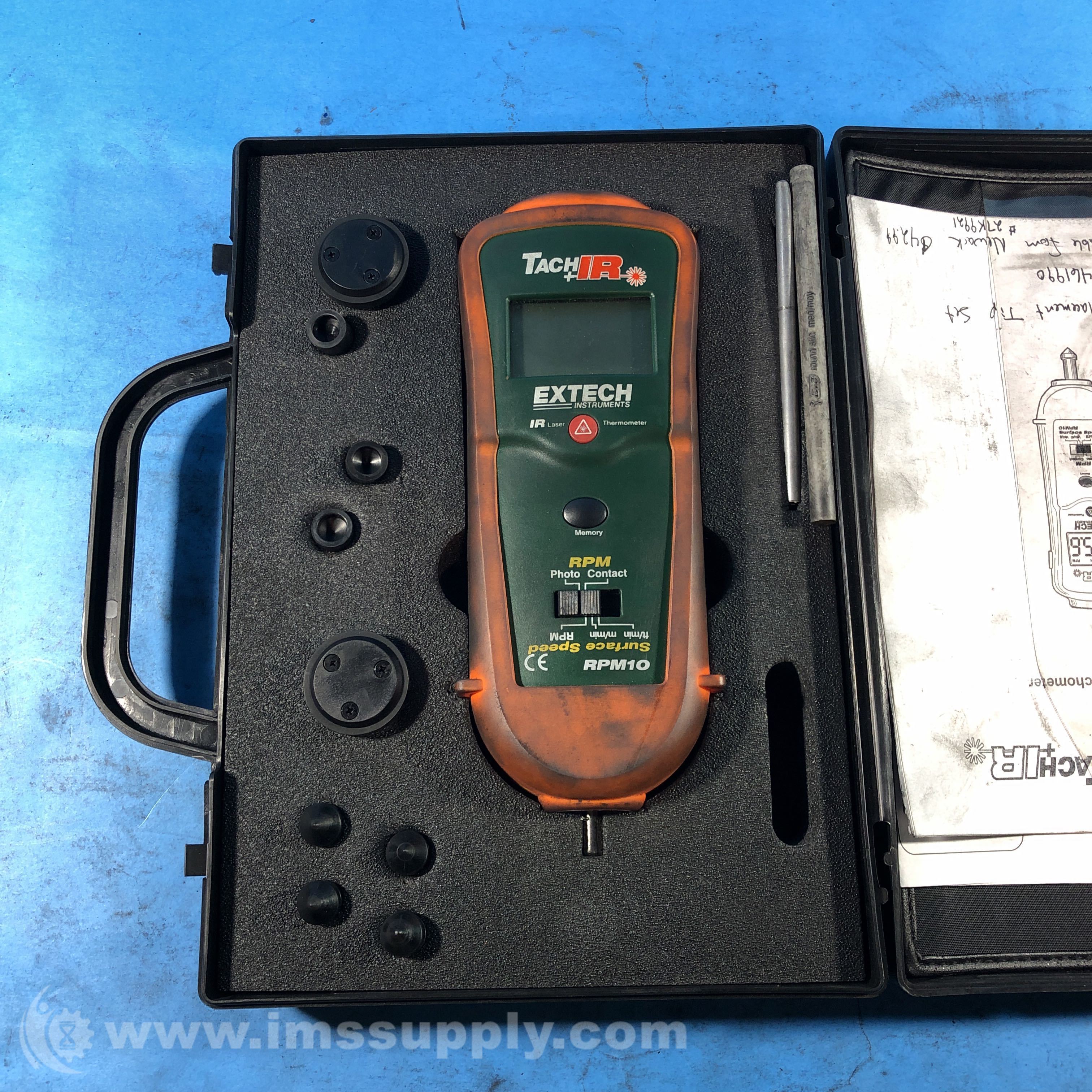 Extech RPM10 Photo/Contact Tachometer - IMS Supply