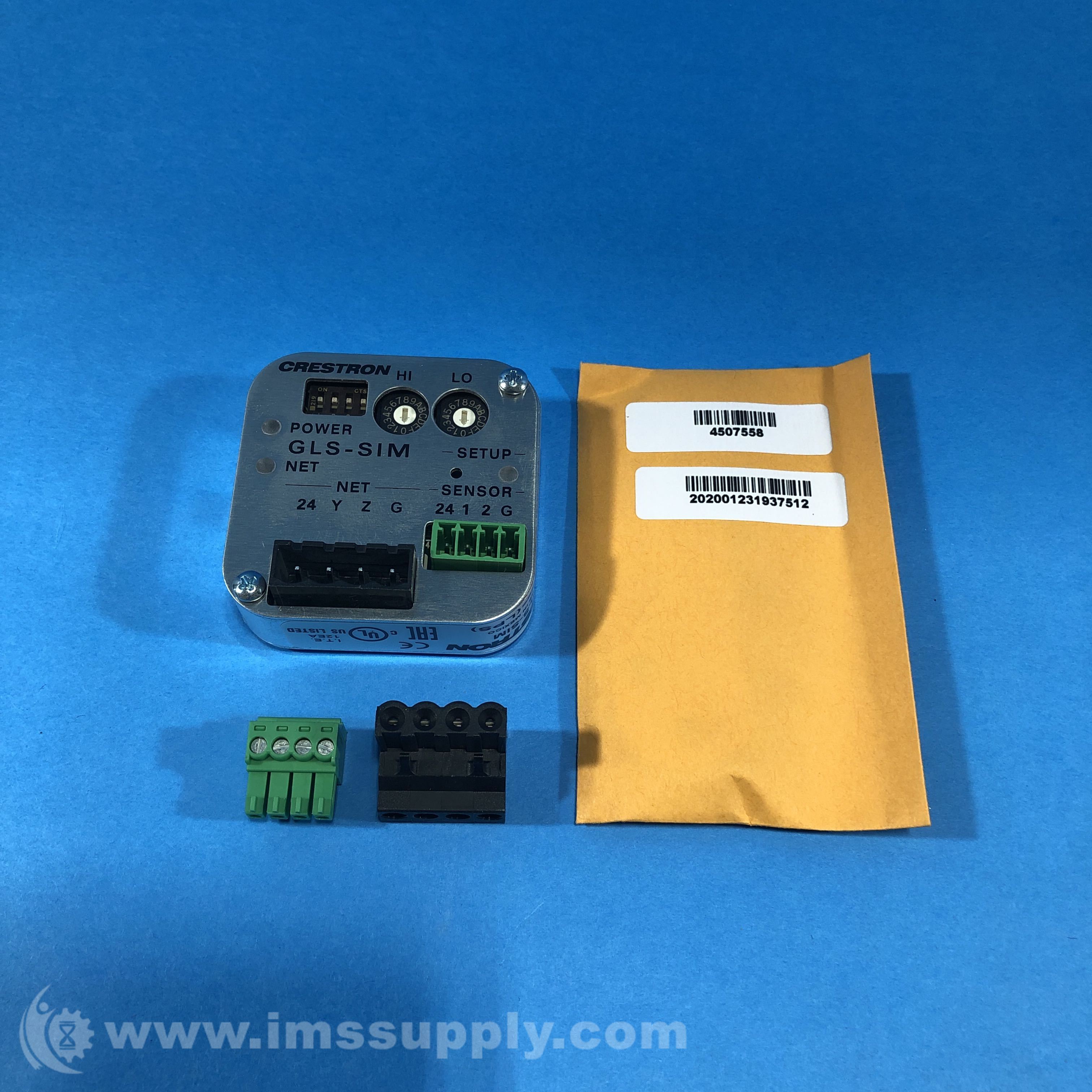 Crestron GLS-SIM Green Light® Sensor Integration Module - IMS Supply