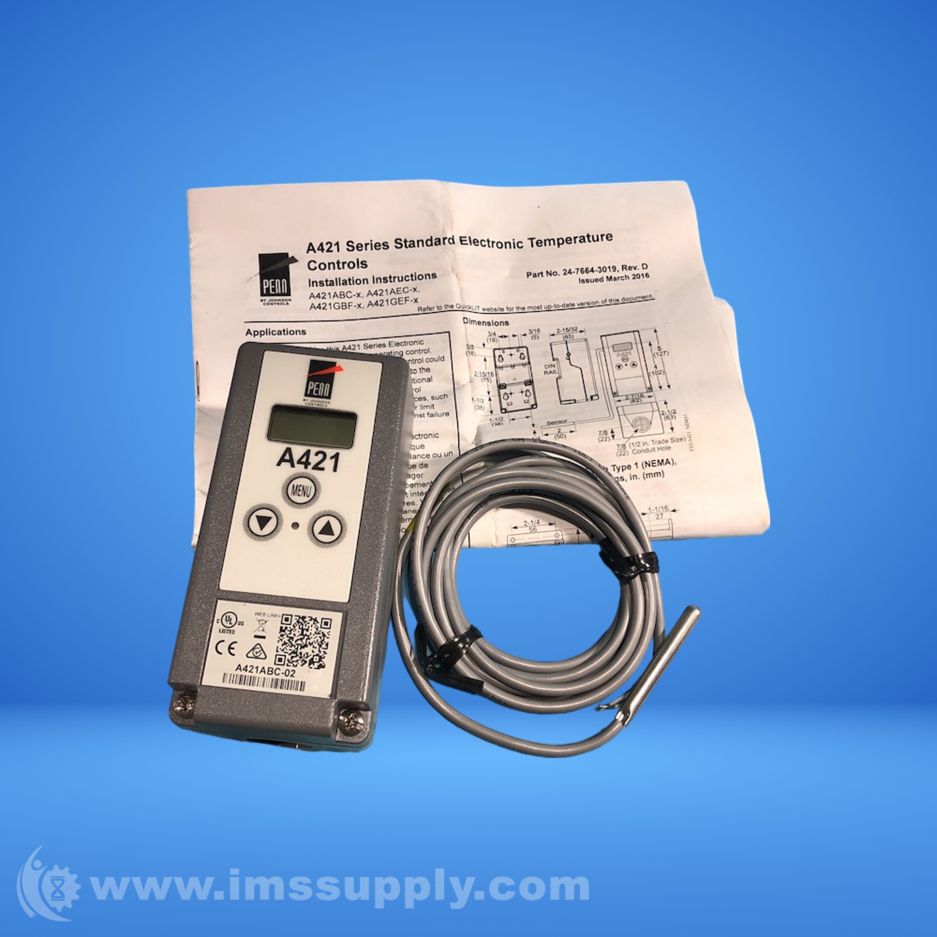 Penn Controls A421ABC-02 - IMS Supply