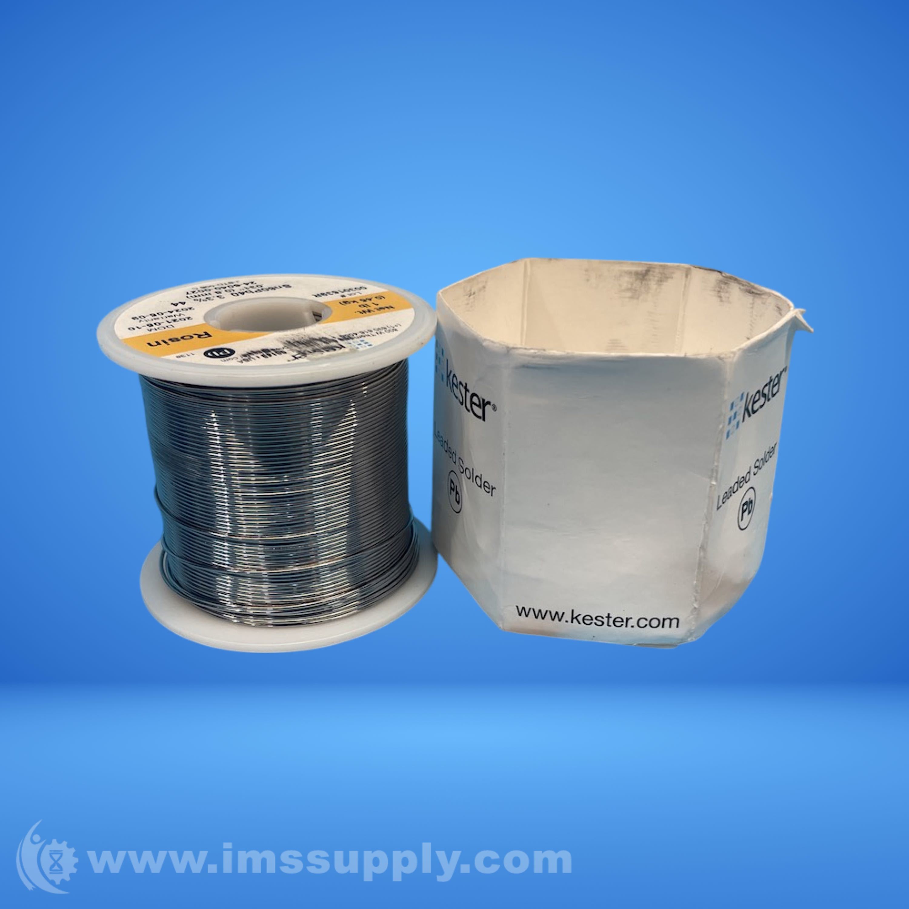 KESTER SOLDER 24-6040-0027 Wire Solder, 0.031Dia., Pack of 5